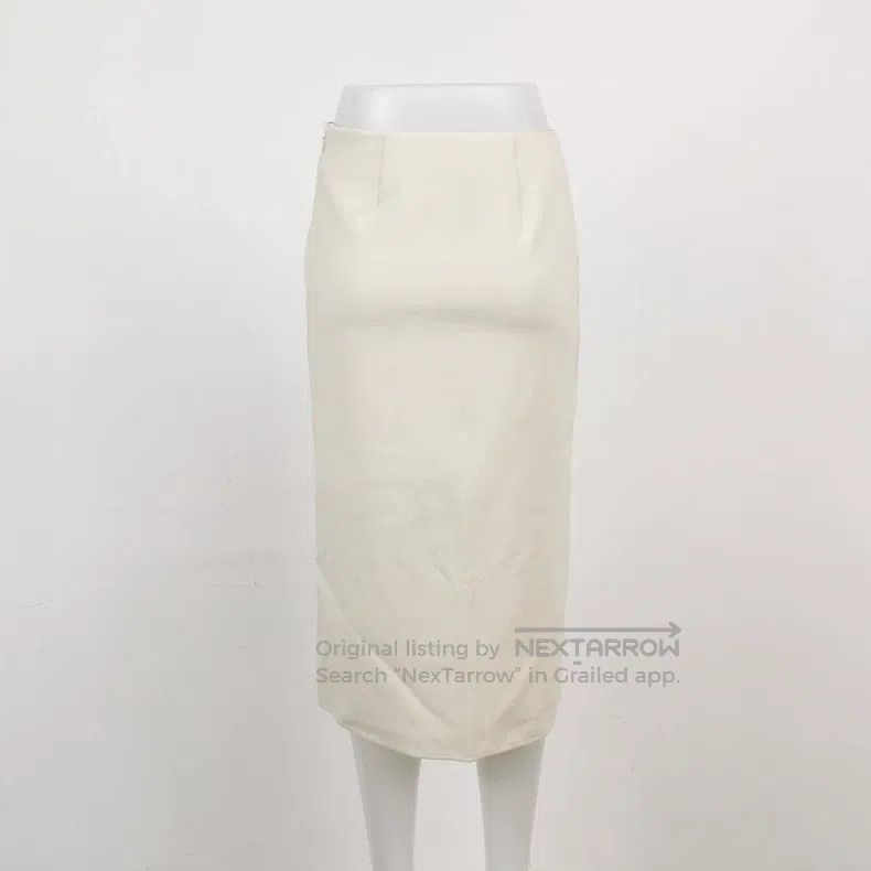 Acne Studios Acne Studios Solid-Color Midi Skirt Size 31" - 2 Thumbnail