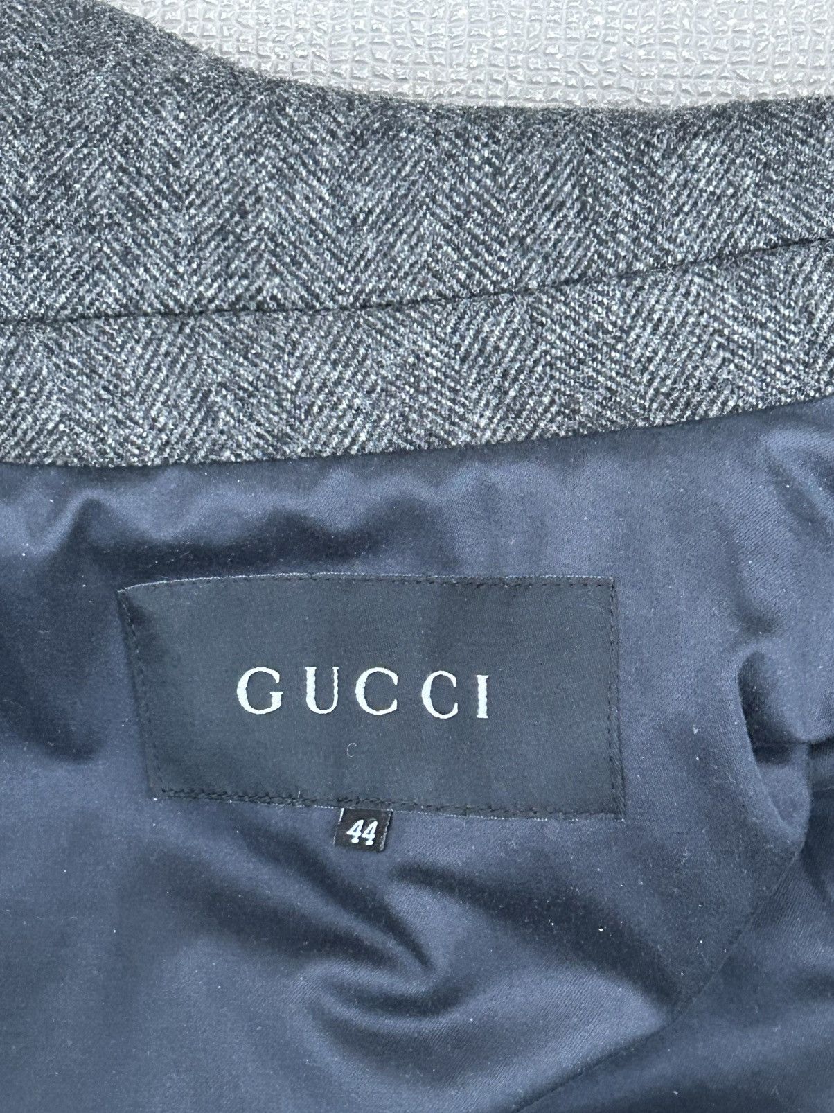 Gucci Gucci Tom Ford Era Padded Lana Wool Riders Jacket Size US S / EU 44-46 / 1 - 11 Thumbnail