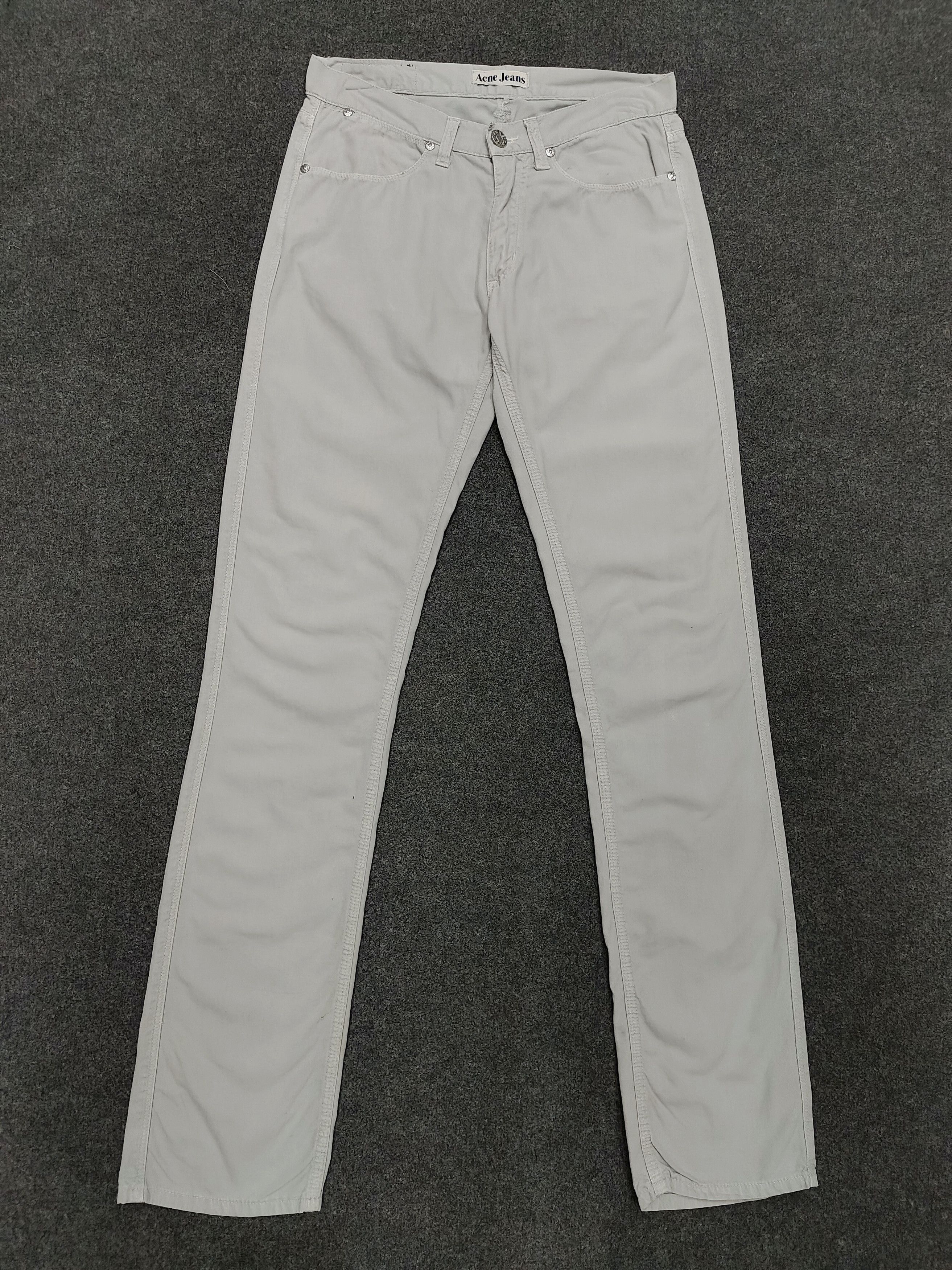 Acne Studios 00s Acne Jeans- Scandinavia Minimalist Slim Straight Pants Size US 28 / EU 44 - 1 Thumbnail