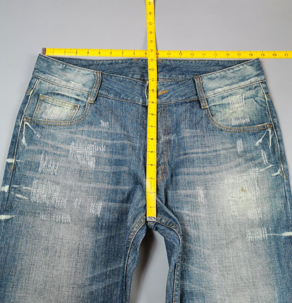 Japanese Brand More Core Division M.C.D Jeans (LG68) Size US 37 - 10 Thumbnail