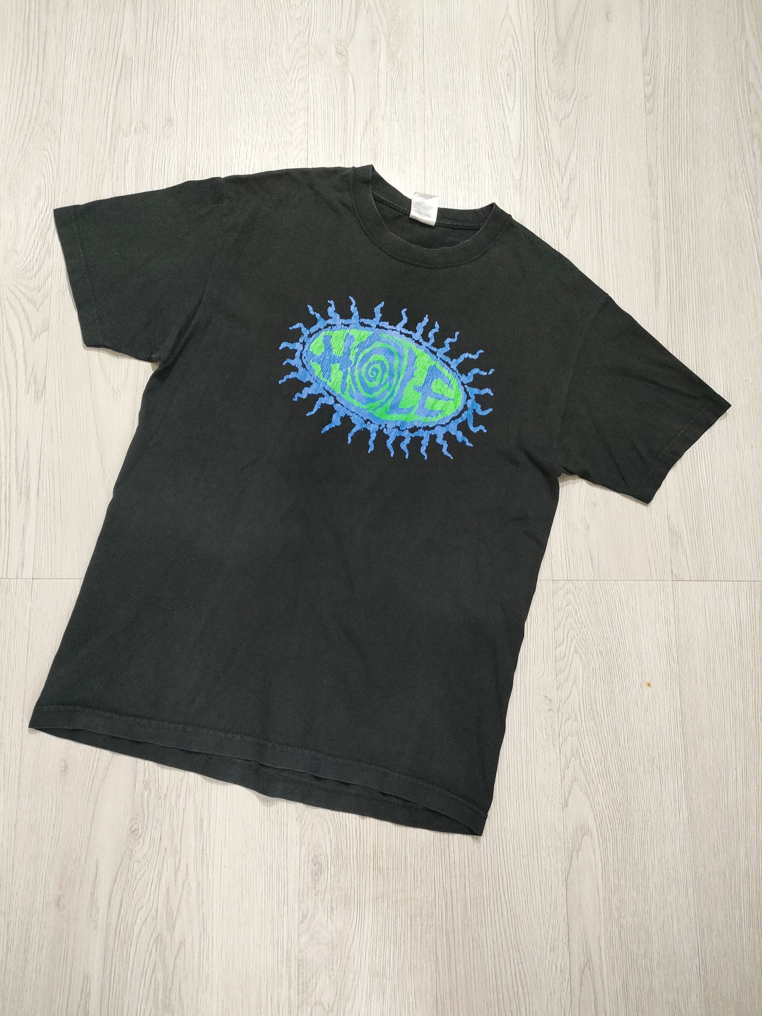Band Tees Lates 90s HOLE 'EYEBALL' Vintage Band Tee Grunge Size US L / EU 52-54 / 3 - 6 Thumbnail