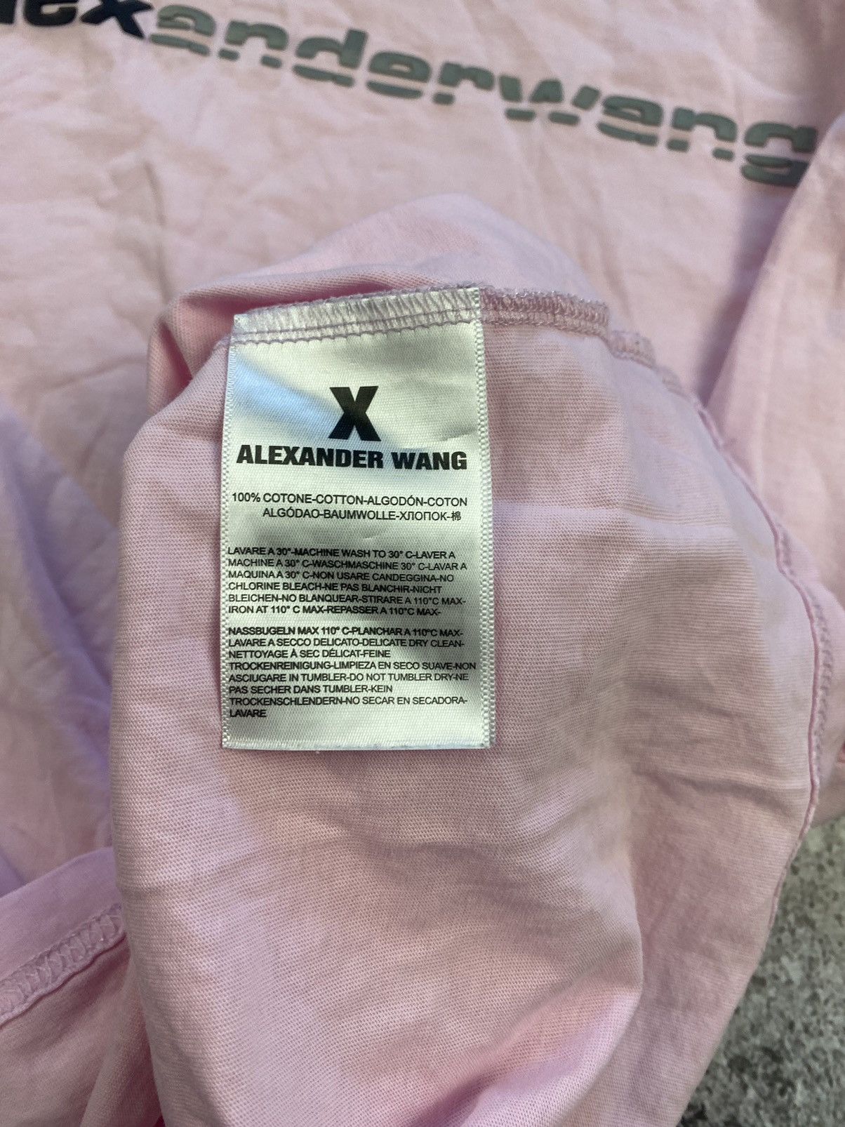 Alexander Wang Alexander Wang pink T-Shirt - Size M Size US M / EU 48-50 / 2 - 4 Thumbnail