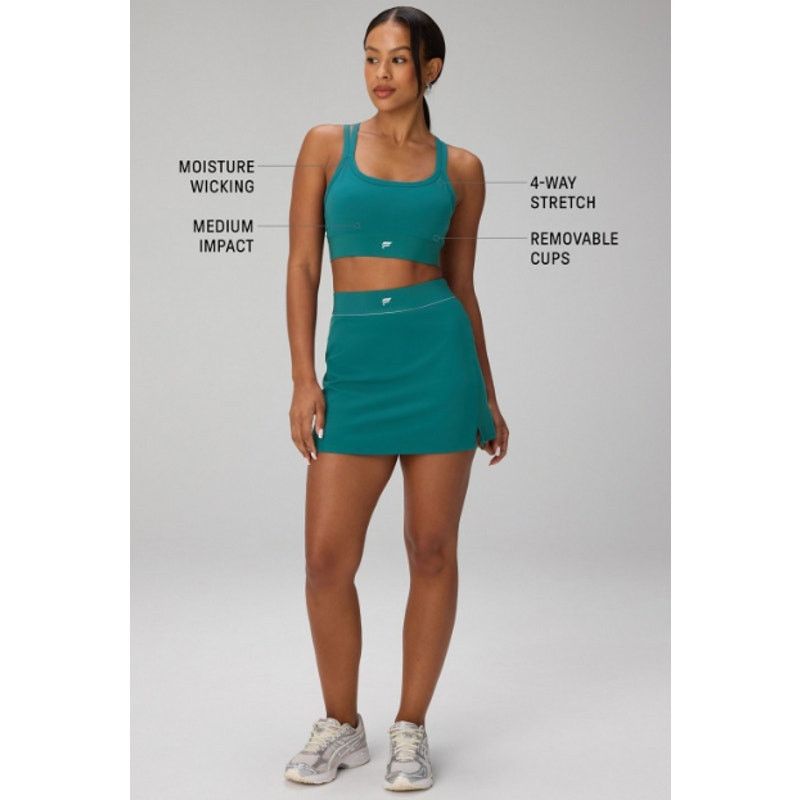 Fabletics Fabletics x Becky G Medium Impact Sports Bra - Size M Size M / US 6-8 / IT 42-44 - 3 Thumbnail
