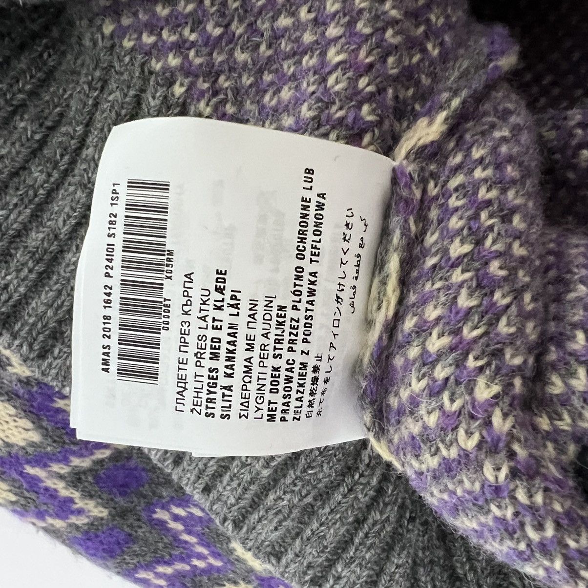 Prada Prada sport logo knitwear runway sweater gray purple Size M / US 6-8 / IT 42-44 - 6 Thumbnail