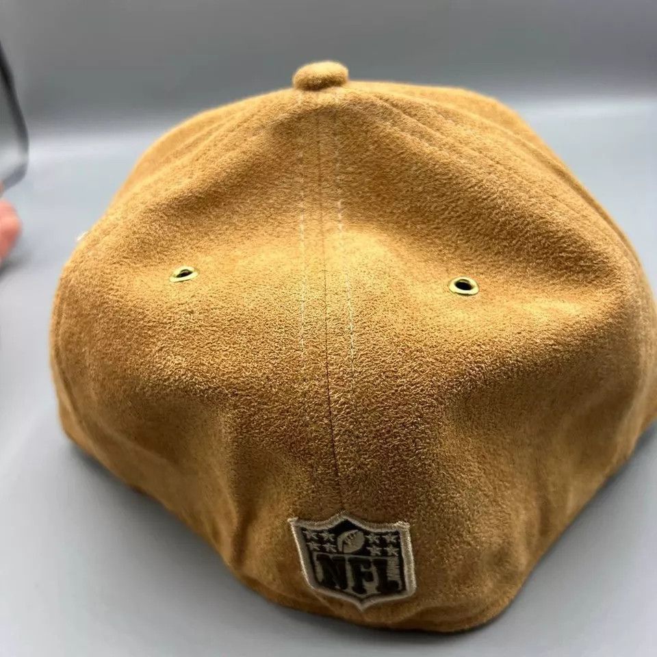 New Era Las Vegas Raiders Hat Men 7 1/4 Suede 59Fifty New Era Fitted Size ONE SIZE - 7 Thumbnail