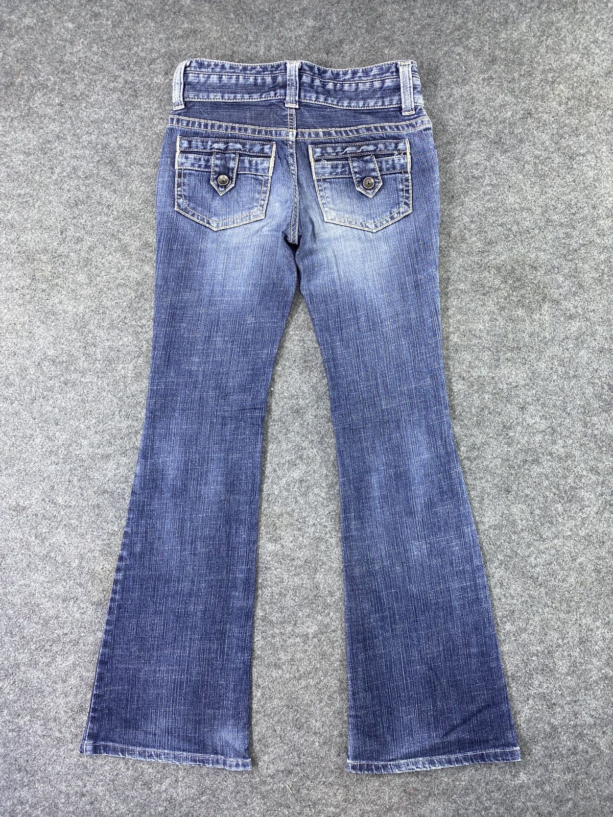 Japanese Brand × Jean Bobson Bootcut Blue Wash Jeans - J1101 Size 26" / US 2 / IT 38 - 4 Thumbnail