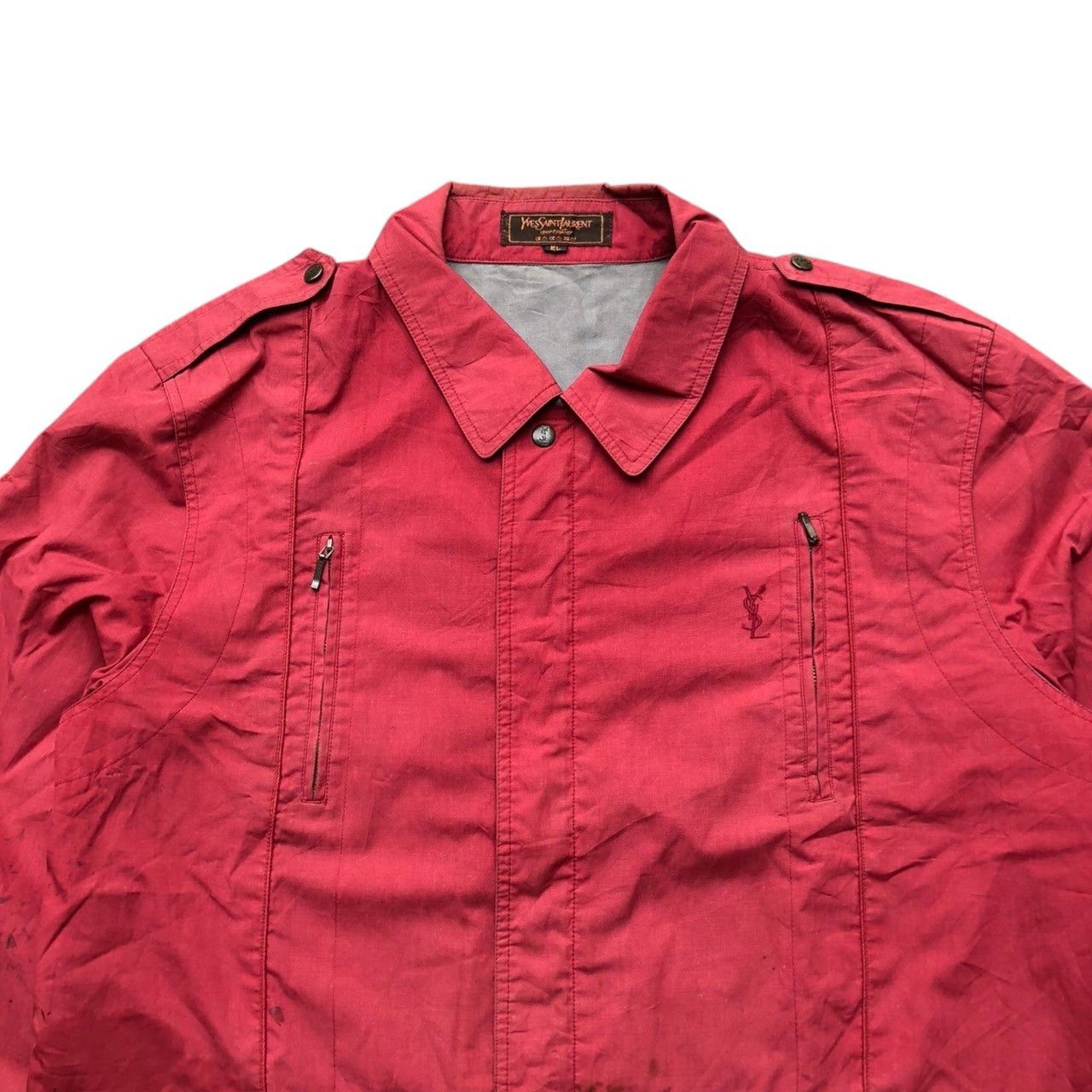 Vintage × Yves Saint Laurent Vintage 90s Yves Saint Laurent Jacket Size US L / EU 52-54 / 3 - 4 Thumbnail