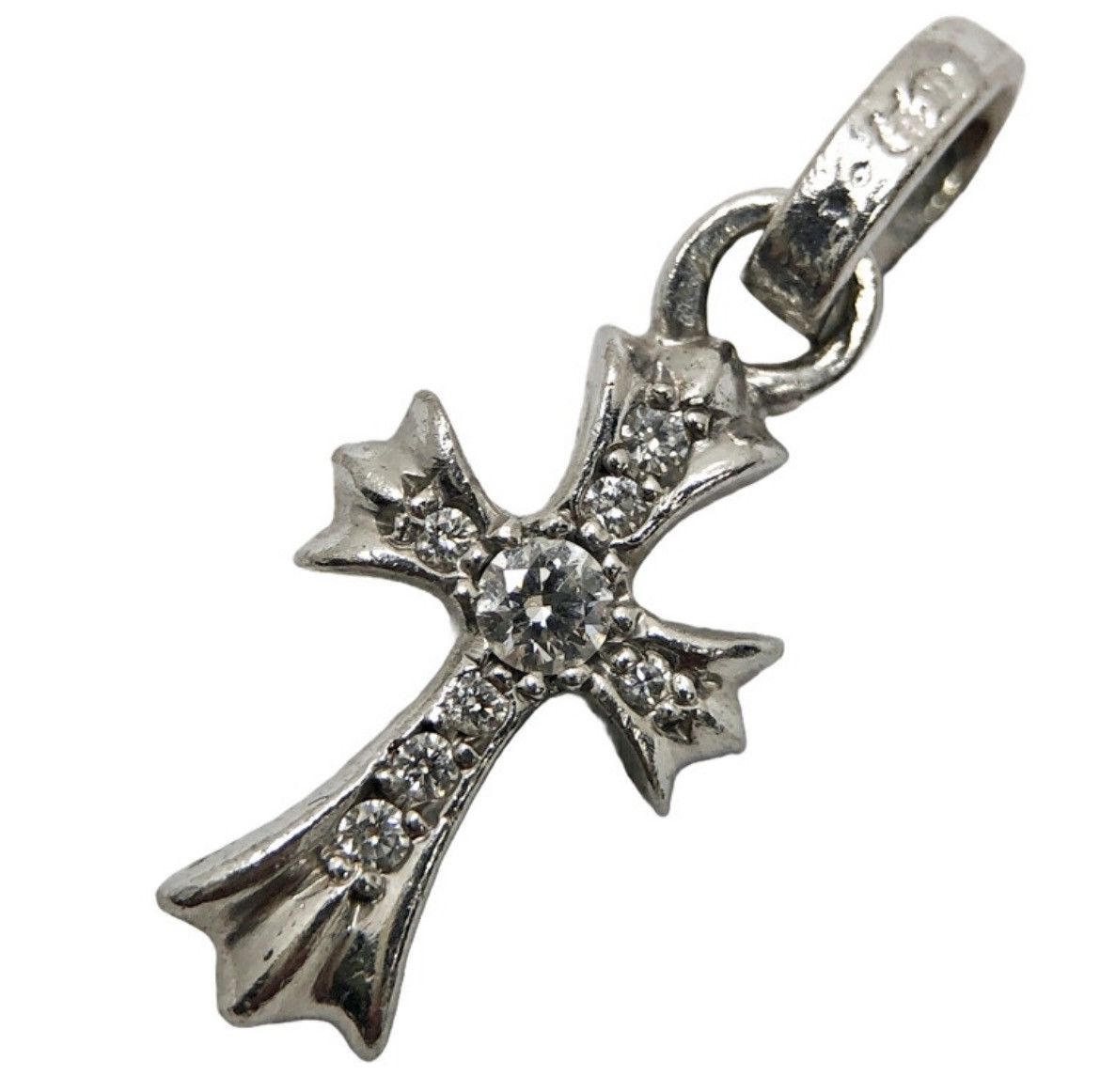 Chrome Hearts Chrome Hearts 18k White Gold diamond Baby Fat pendant Size ONE SIZE - 2 Thumbnail