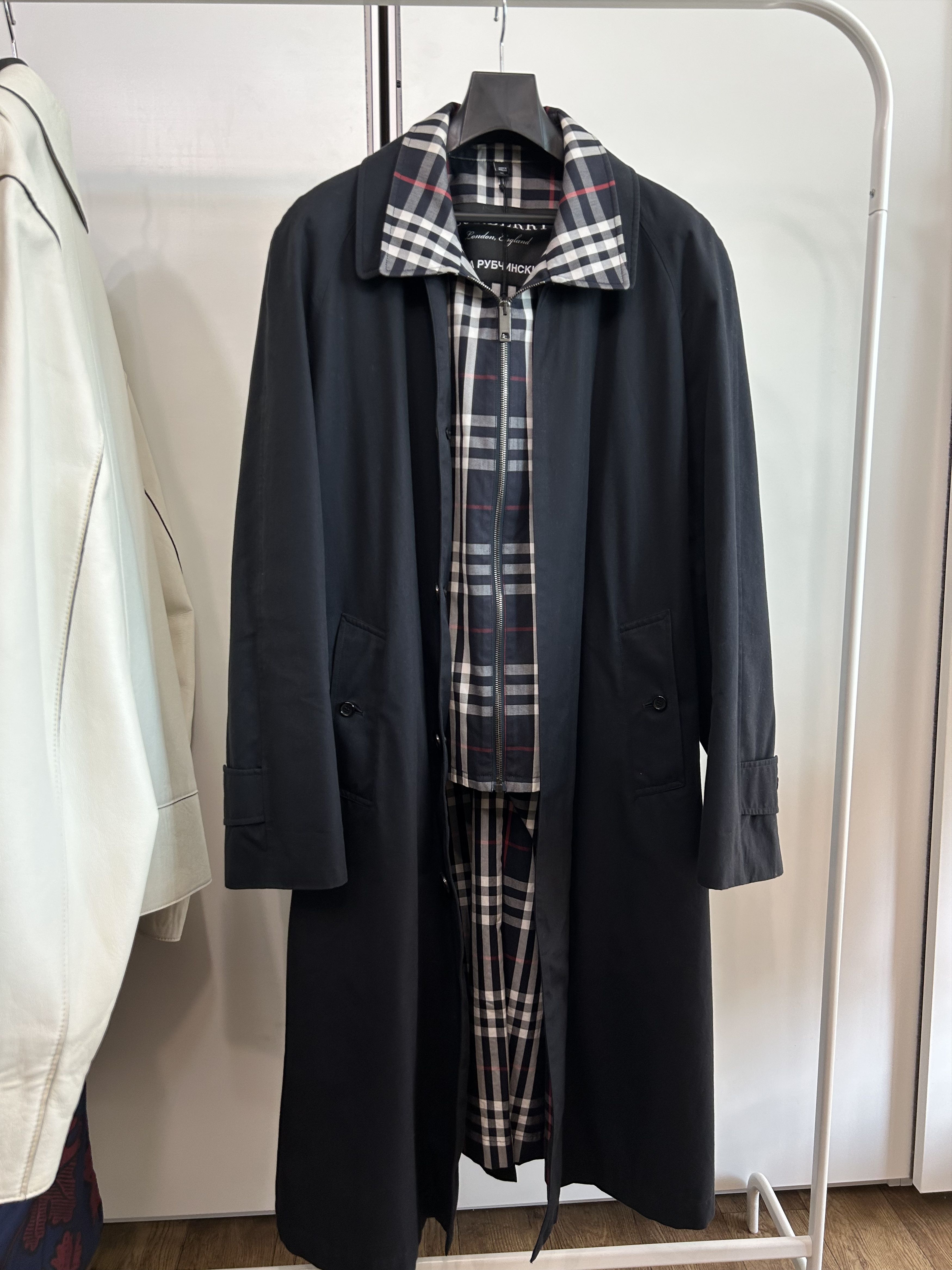 Burberry BURBERRY x GOSHA RUBCHINSKIY Layered Car Coat Size US M / EU 48-50 / 2 - 1 Thumbnail