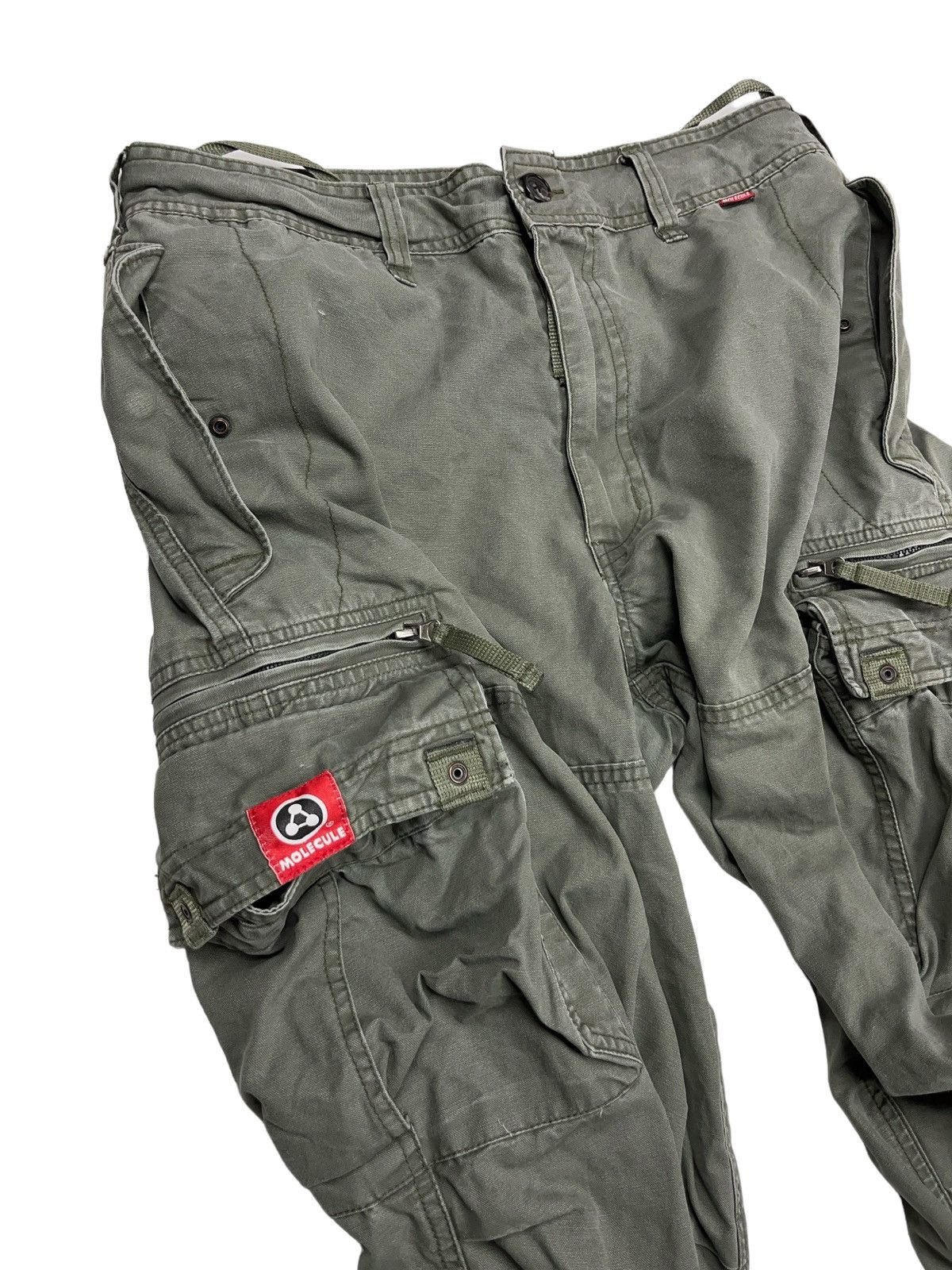 Vintage Japanese Cargo Pants Military Multi Pocket Utility