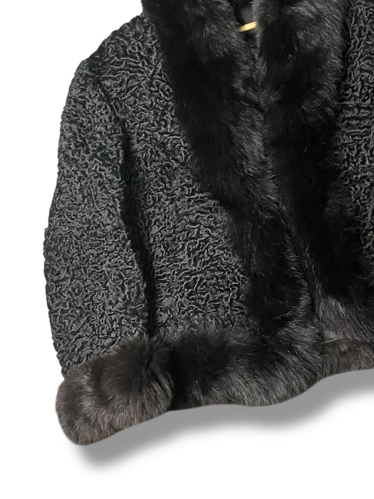 The Unbranded Brand × Vintage Unbranded Brand Fur Lining Outerwear Jacket (87) Size US XS / EU 42 / 0 - 4 Thumbnail