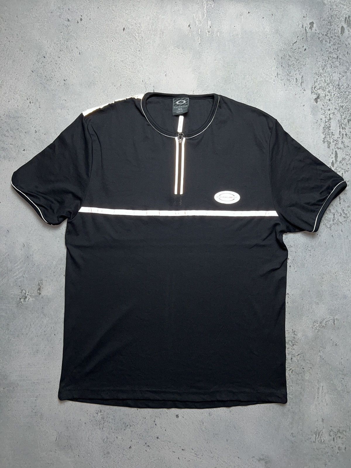 Oakley Oakley Softwear Sportswear Half Zip Jersey Vintage Y2K Size US L / EU 52-54 / 3 - 2 Thumbnail