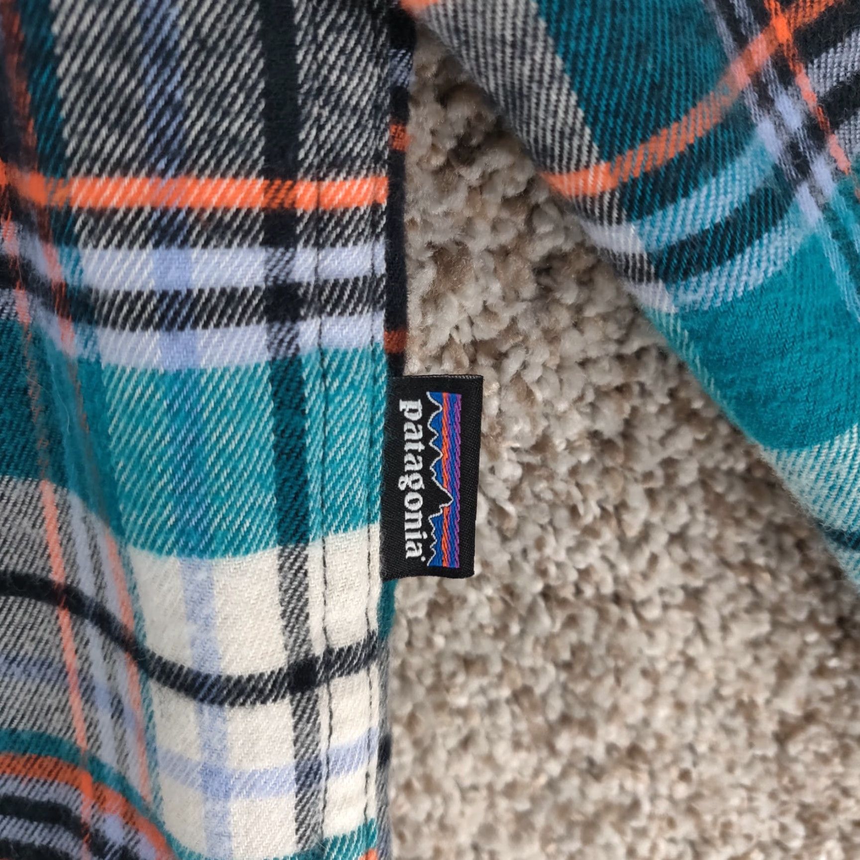 Patagonia Patagonia Shirt Mens 2XL Blue Plaid Lightweight Fjord Flannel Long Sleeve Button-Up Size US XXL / EU 58 / 5 - 6 Thumbnail