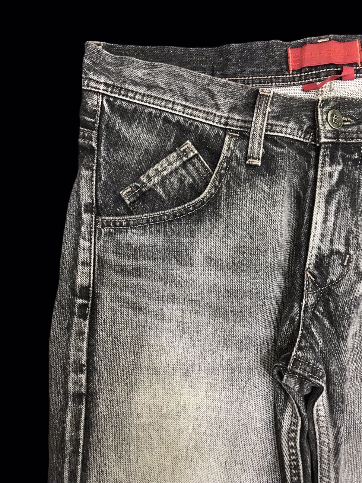 Edwin 💥ARCHIVAL💥VERY RARE EDWIN E-FUNCTION BLACK WASH DENIM F350 Size US 32 / EU 48 - 5 Thumbnail