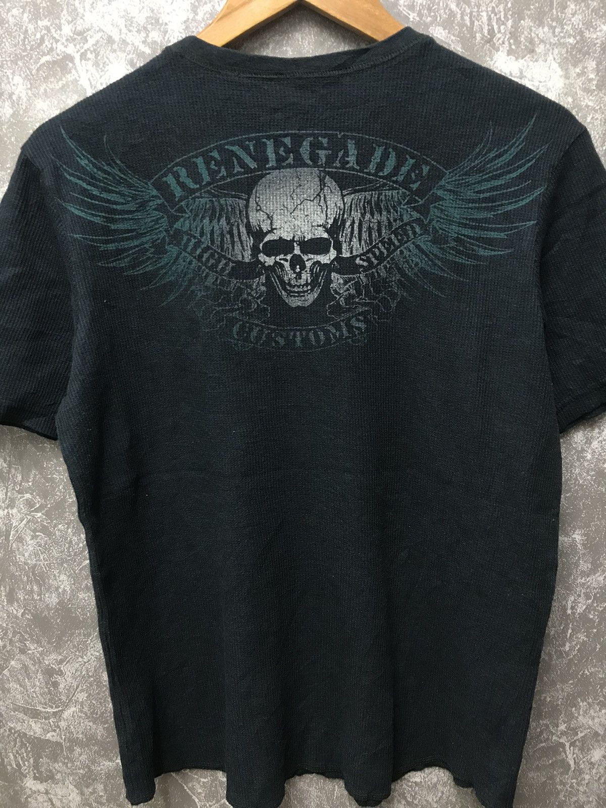 Affliction × Faded Glory × Southpole Faded Glory Affliction Skull Y2K Graphic Tee Size US M / EU 48-50 / 2 - 2 Thumbnail