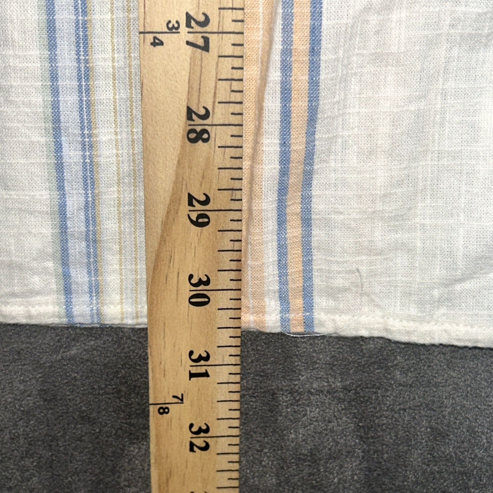 American Eagle Outfitters American Eagle Outfitters Button-Up Shirt Pocket Vertical Striped XXL Men Regular Size US XXL / EU 58 / 5 - 6 Thumbnail