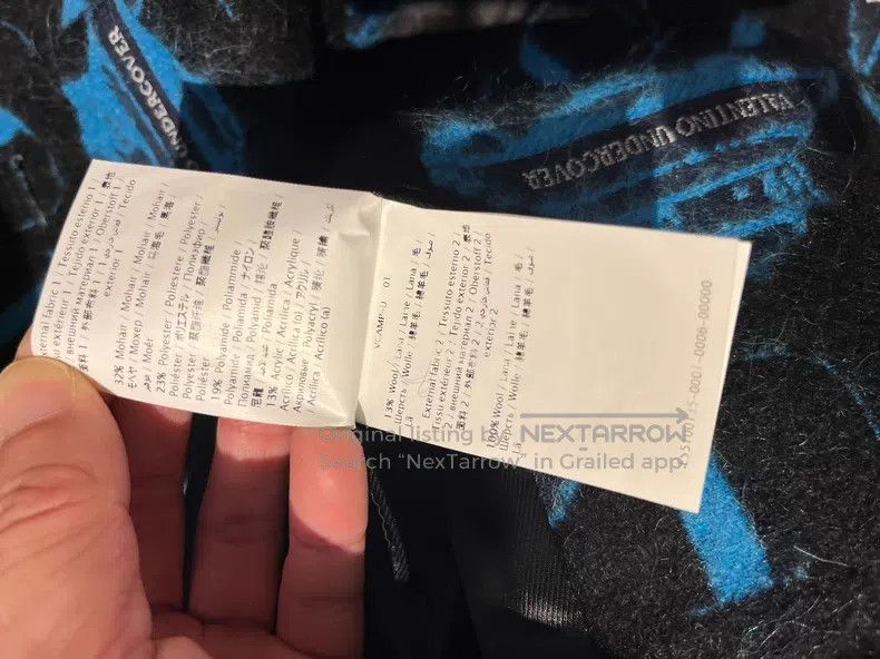Valentino Valentino Blue mohair coat Size US S / EU 44-46 / 1 - 3 Thumbnail