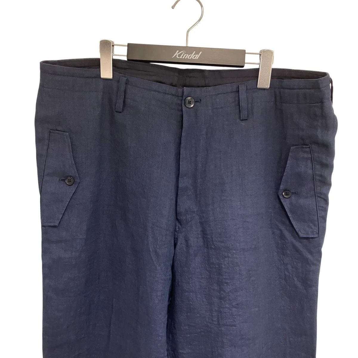 Yohji Yamamoto Yohji Yamamoto pour homme/ 23SS Linen Drawstring Pants Size US 37 - 3 Thumbnail