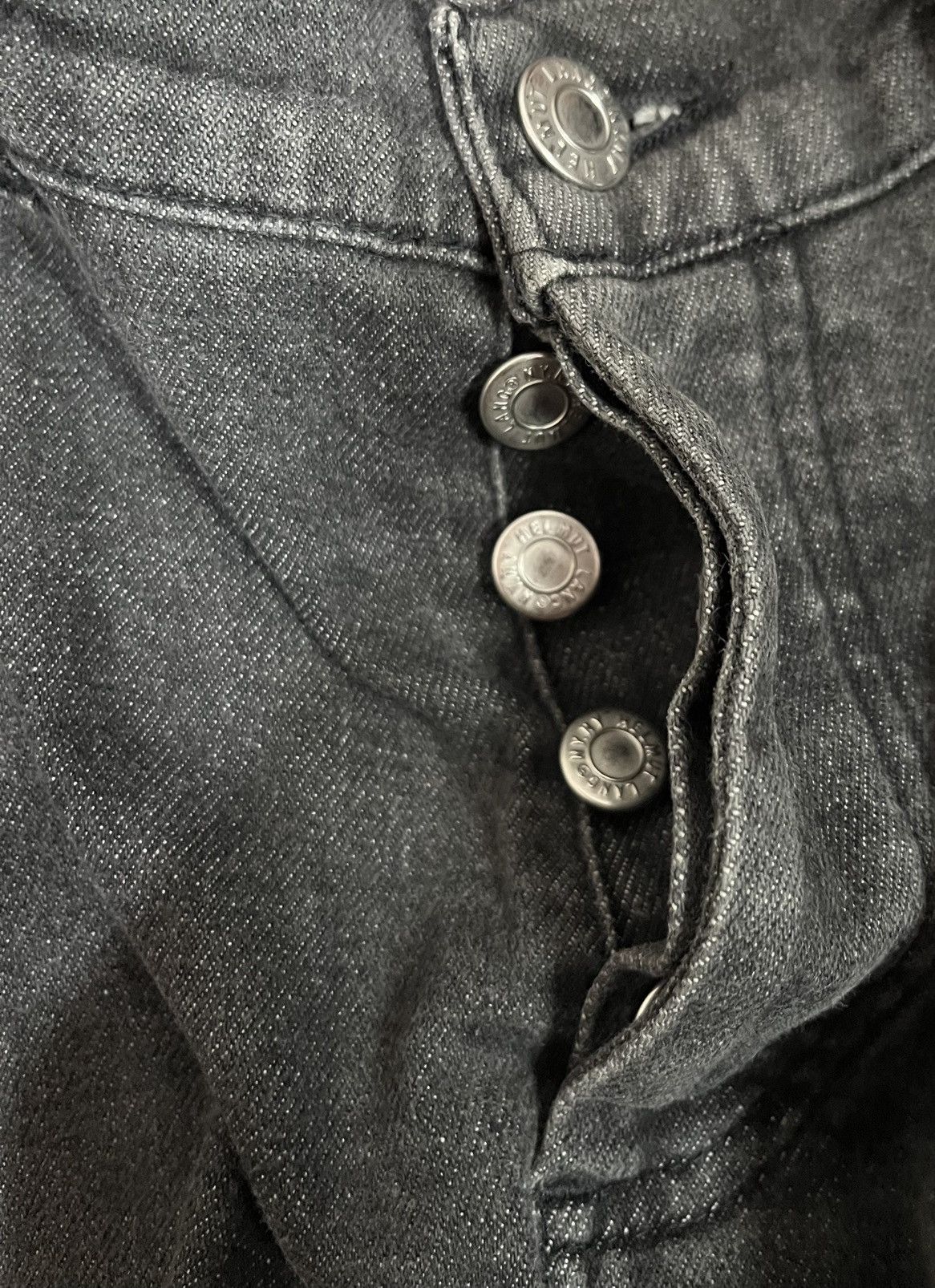 Helmut Lang Vintage helmut lang classic denim stretch grey jeans Size US 29 - 3 Thumbnail
