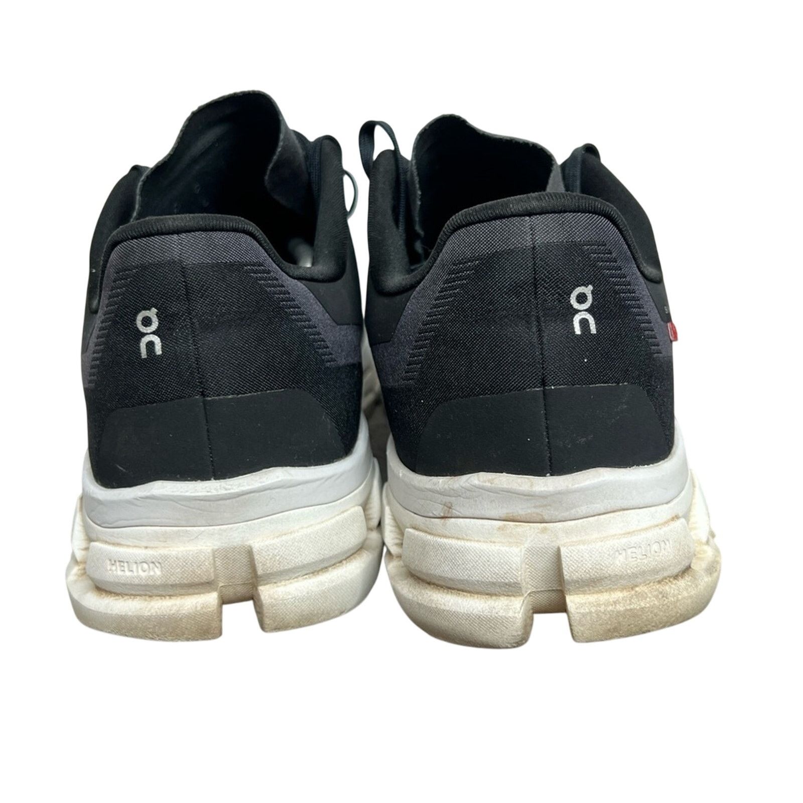 On On Men’s Cloudflow 4 Running Size 14 Black/White Size US 14 / EU 47 - 6 Thumbnail