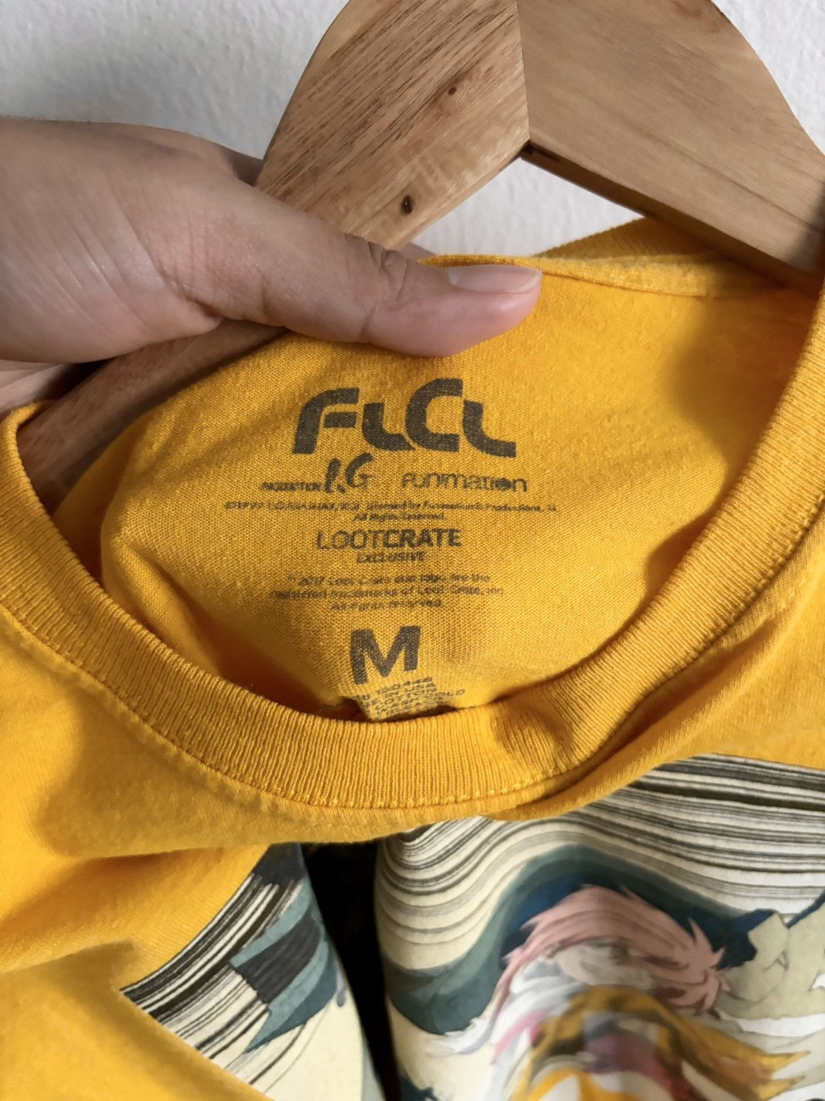 Anime Vintage FLCL Fooly Cooly Shirt Size US M / EU 48-50 / 2 - 3 Thumbnail