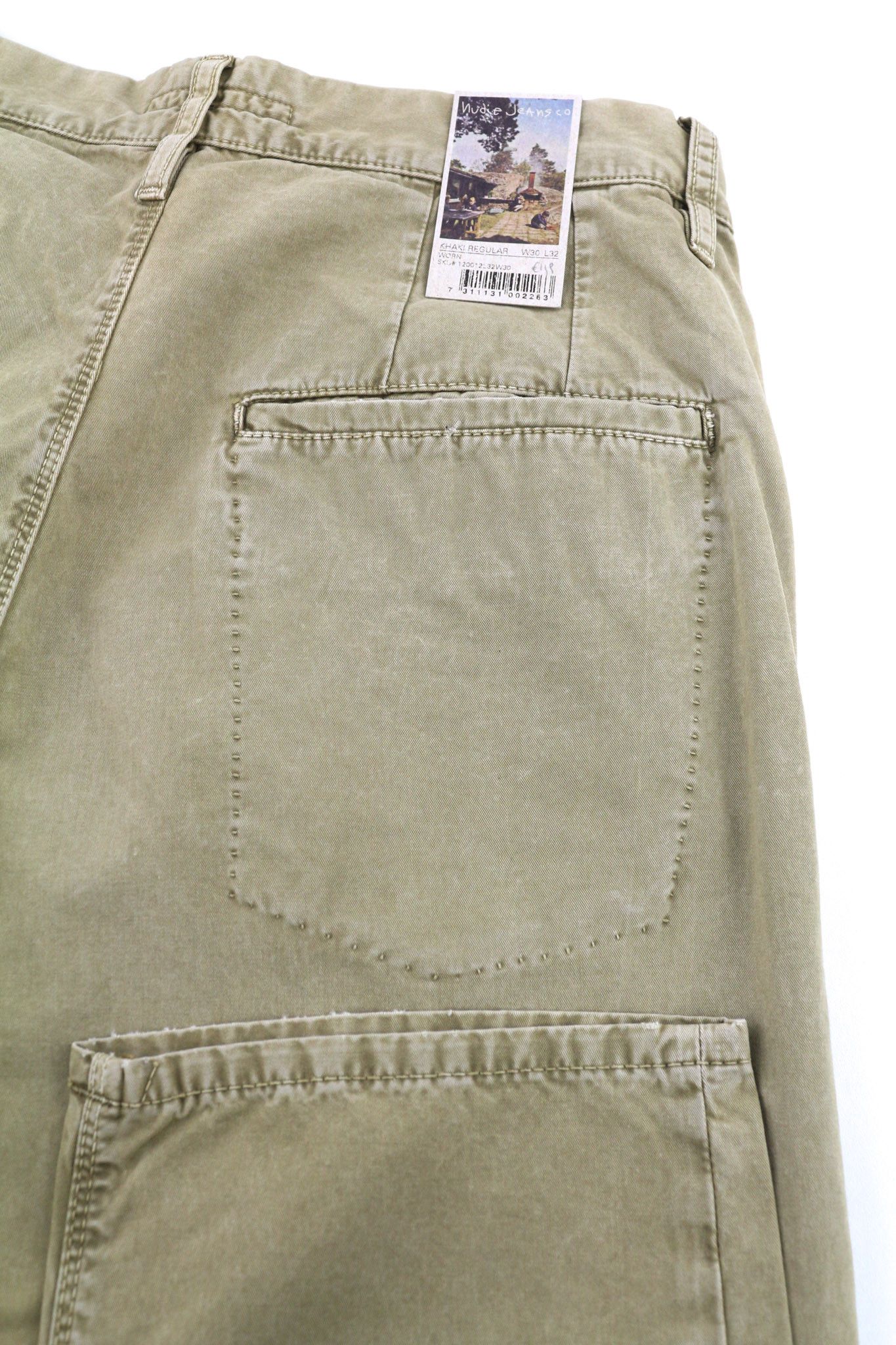 Nudie Jeans KHAKI REGULAR W30/L32 Mid Beige Chino Trousers 81933 Size US 30 / EU 46 - 5 Thumbnail