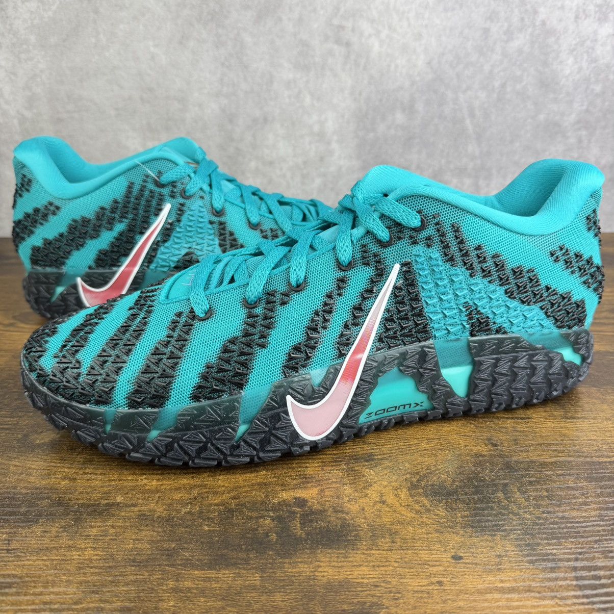 Nike NEW Nike Ja 3 Scratch 3.0 Turbo Green Size 16 HF2793-300 OG Size US 15 / EU 48 - 2 Thumbnail