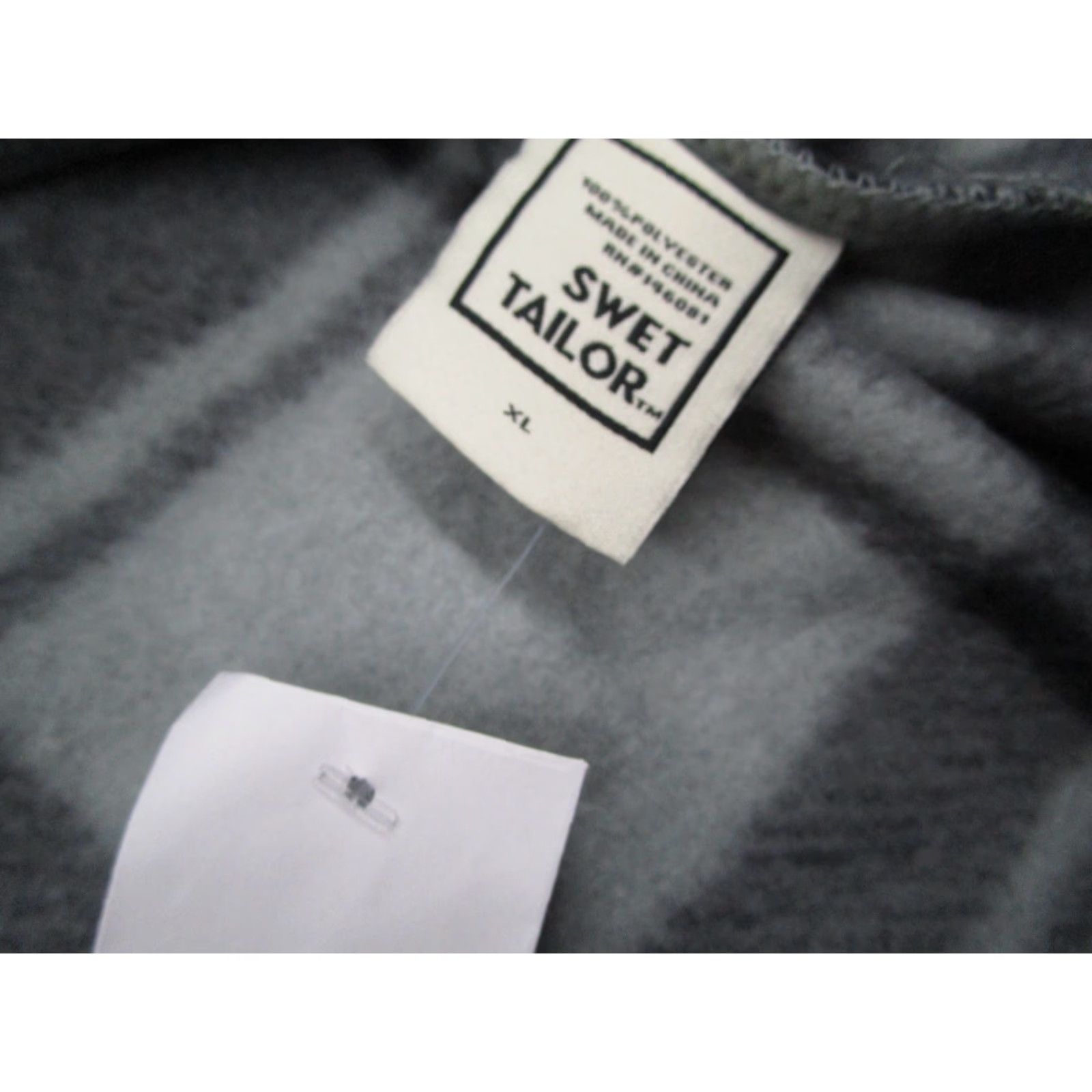 Vintage Swet Tailor Shirt Mens XL Gray Fleece Flannel Button Up Long Sleeve Travel Workwear Plaid Casual Size US XL / EU 56 / 4 - 3 Thumbnail