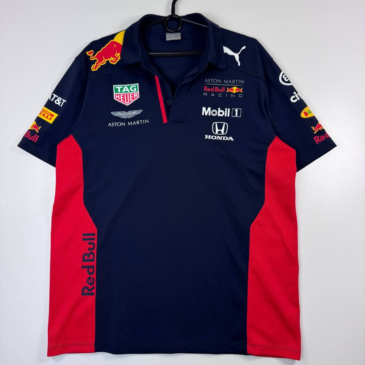 Puma Puma Red Bull Racing Aston Martin F1 Team Polo Shirt Size L Size US L / EU 52-54 / 3 - 1 Thumbnail