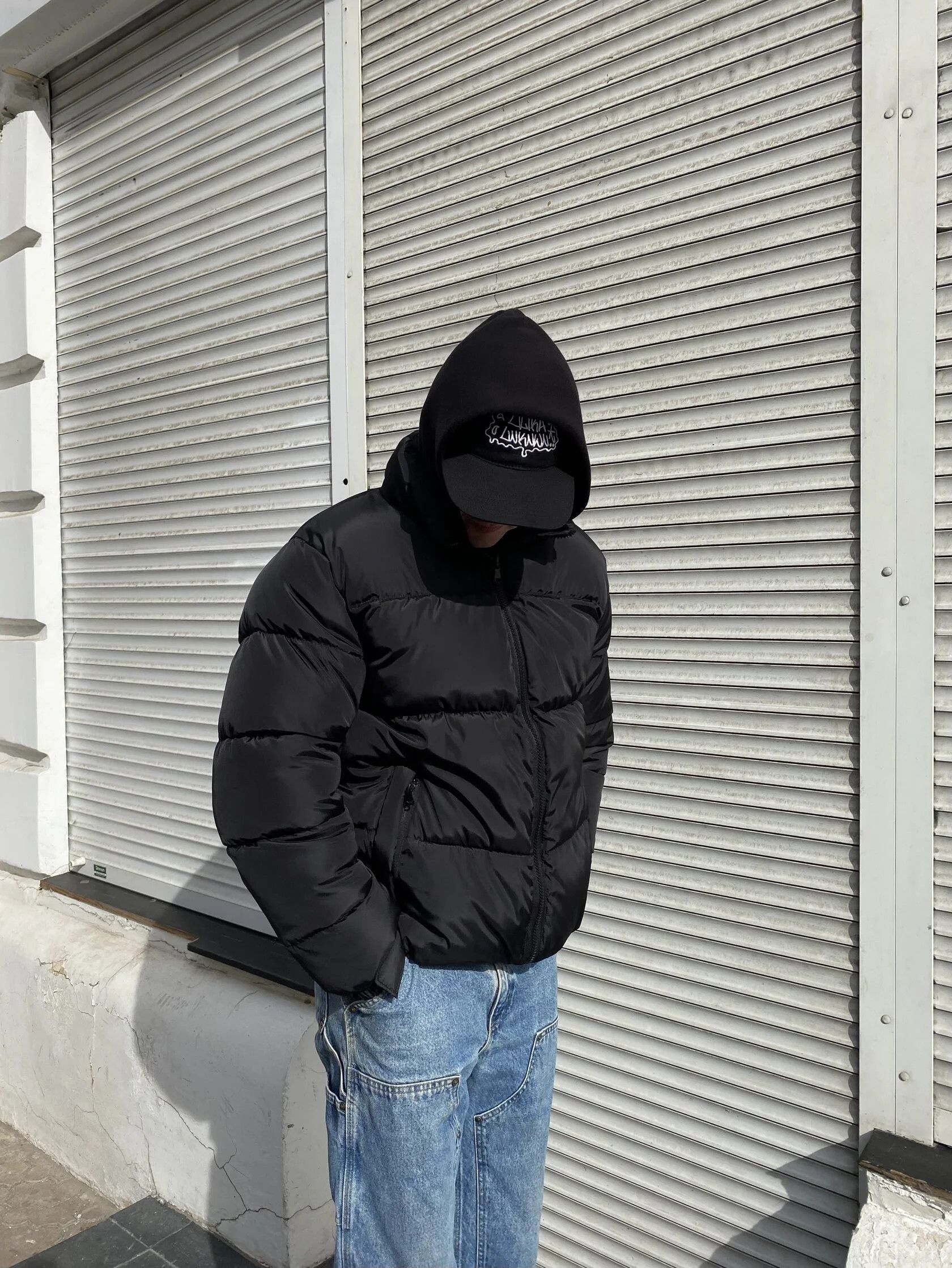 Other Streetwear puffer jacket down black ulika basic y2k Size US XL / EU 56 / 4 - 17 Thumbnail