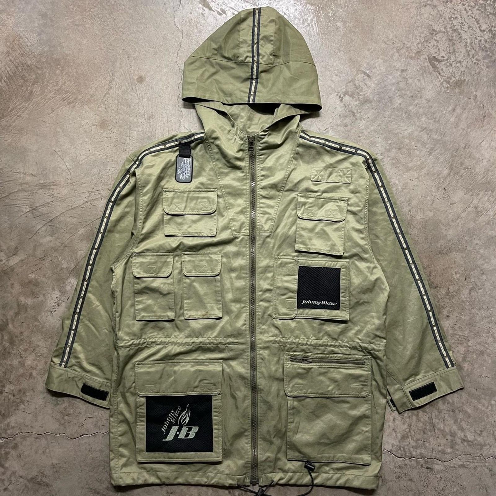Vintage Vintage Johnny Blaze Anorak Trench Coat Full Zip Jacket 2XL Size US XXL / EU 58 / 5 - 1 Thumbnail