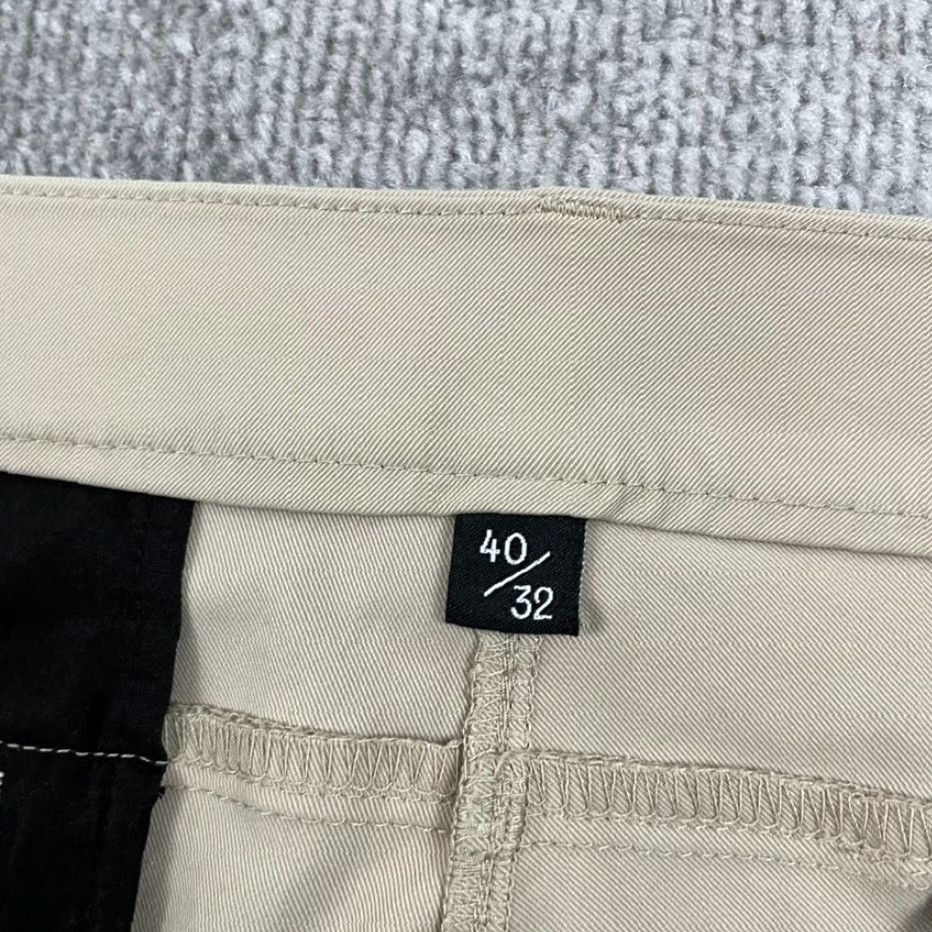 Vintage Public Rec Mens Chino Pants 40 x 30 Tan Straight Leg Travel Golf Office Casual Size US 40 / EU 56 - 4 Thumbnail