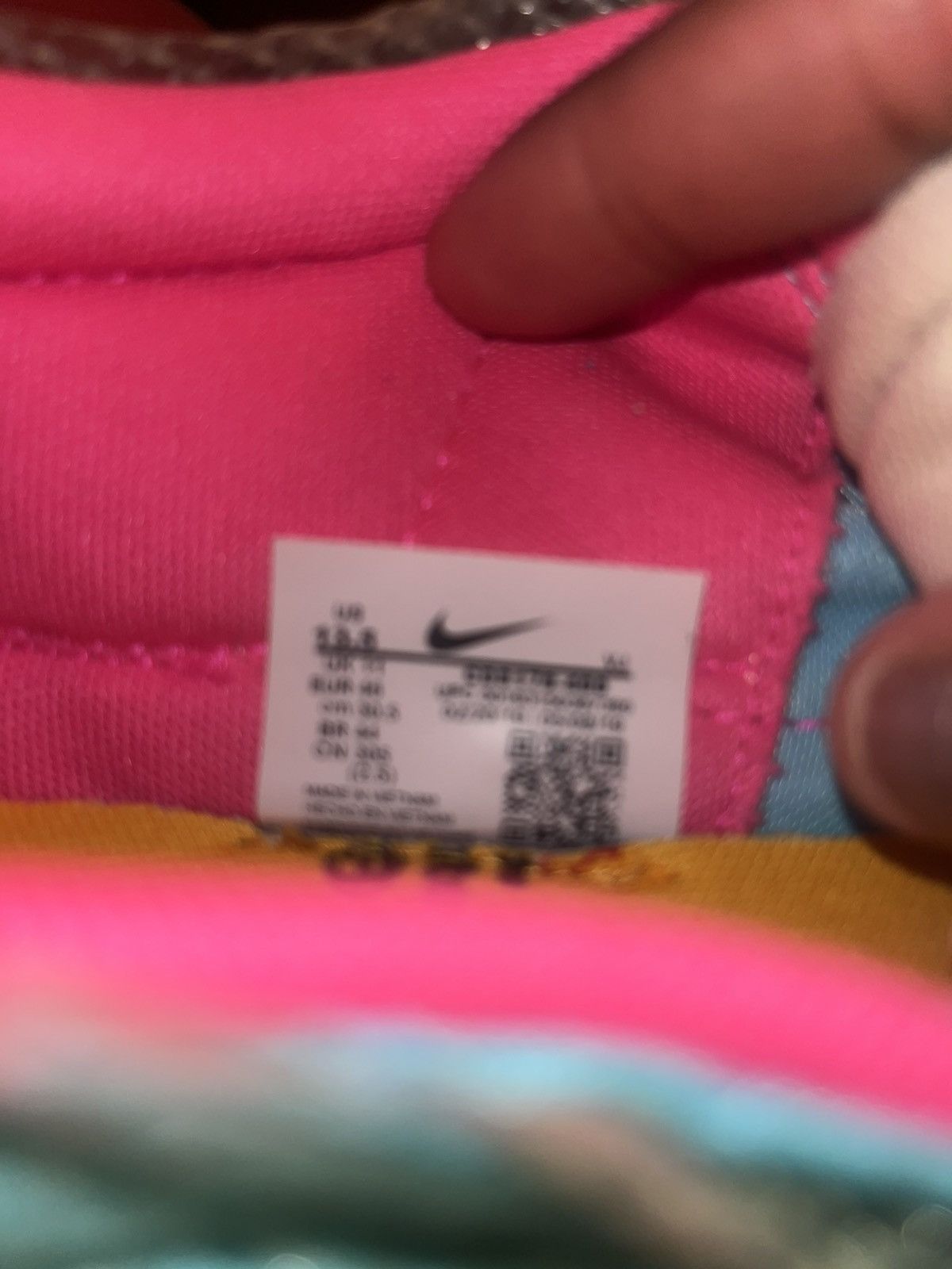 Nike Nike X Off White Light Blue Vapor Street Size US 12 / EU 45 - 5 Thumbnail
