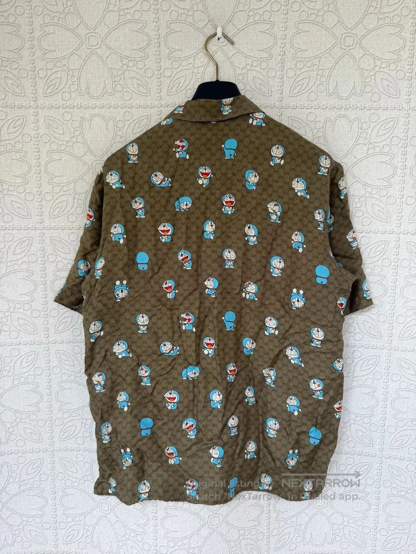 Gucci gucci x doraemon printed short sleeve shirt. Size US M / EU 48-50 / 2 - 2 Thumbnail