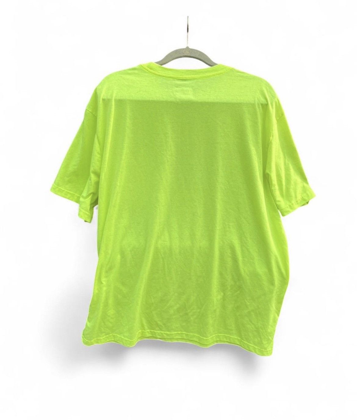 Wrangler Wrangler Neon Safety Yellow Pocket Tee Workwear Size US XXL / EU 58 / 5 - 2 Thumbnail