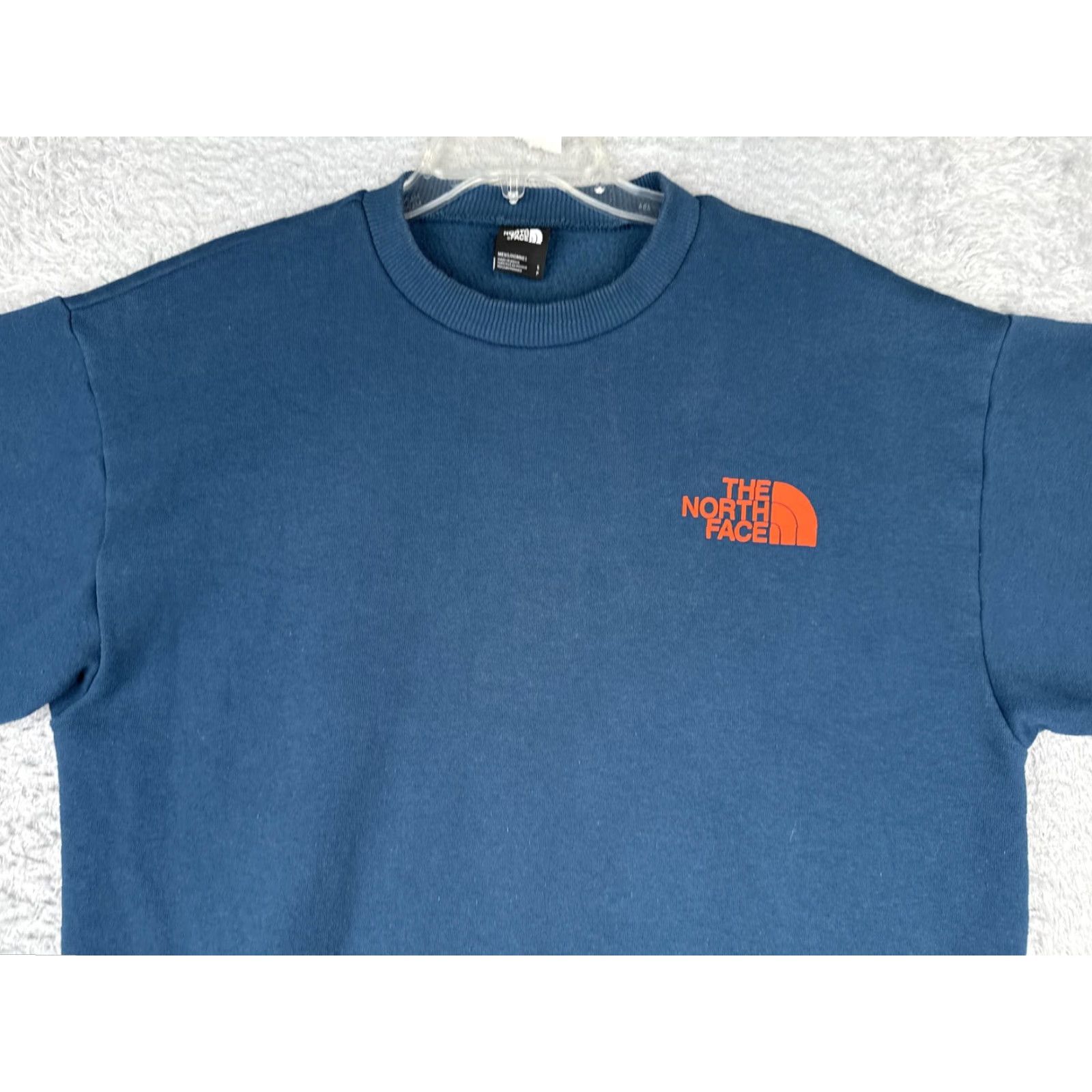 The North Face The North Face Sweatshirt Mens Small Blue Back Graphic Crewneck Fleece Pullover Size US S / EU 44-46 / 1 - 4 Thumbnail