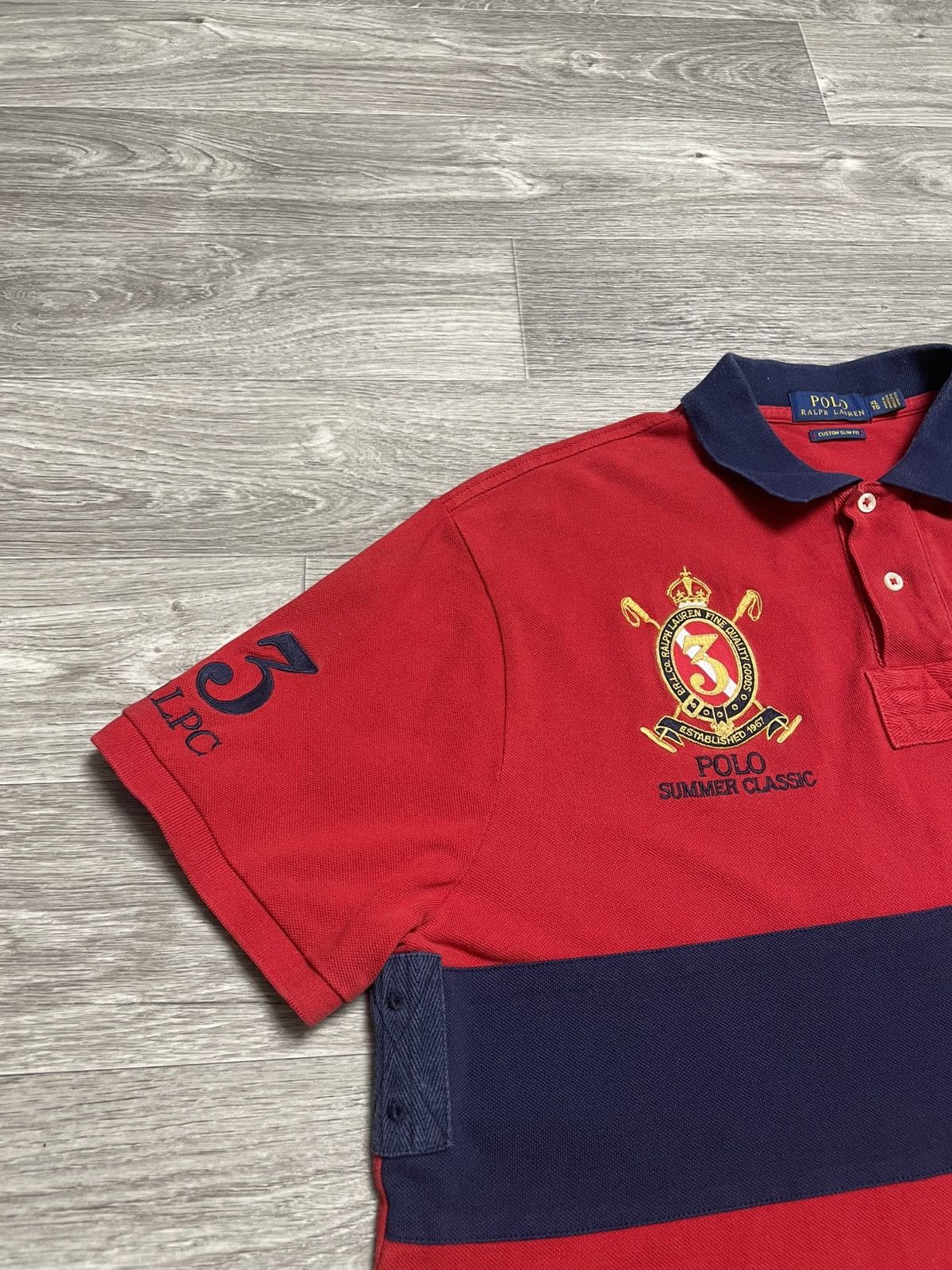 Polo Ralph Lauren Polo Ralph Lauren Summer Classic Big Ponny Logo Polo Shirt Size US XL / EU 56 / 4 - 4 Thumbnail