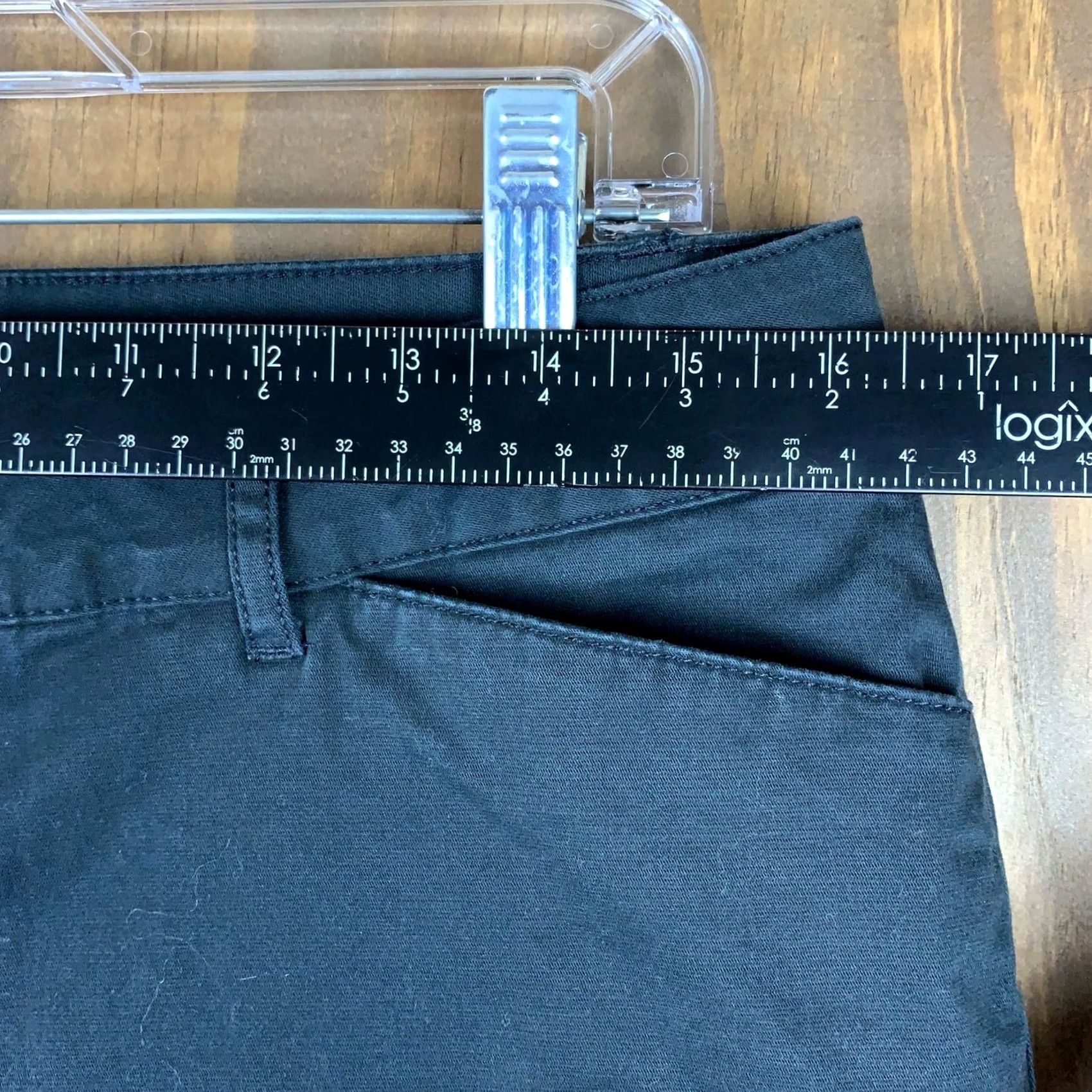 Vintage Magellan Outdoors Pants Womens 10 Black Straight Leg Cotton Blend Stretch Size 24" / US 00 / IT 34 - 6 Thumbnail
