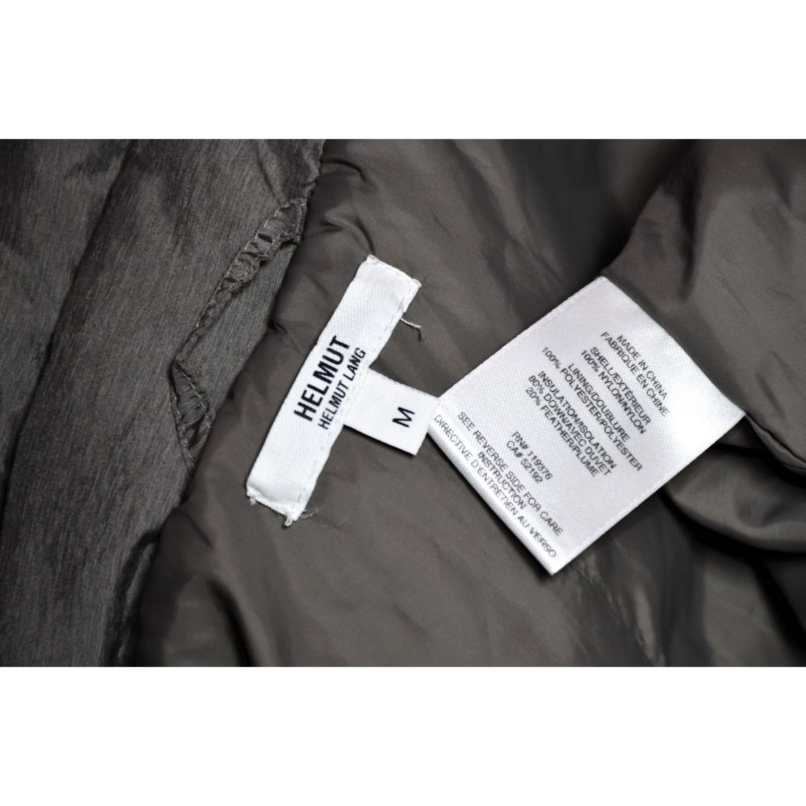 Helmut Lang HELMUT LANG Hooded Puffer Vest Women's M Gray Size M / US 6-8 / IT 42-44 - 5 Thumbnail