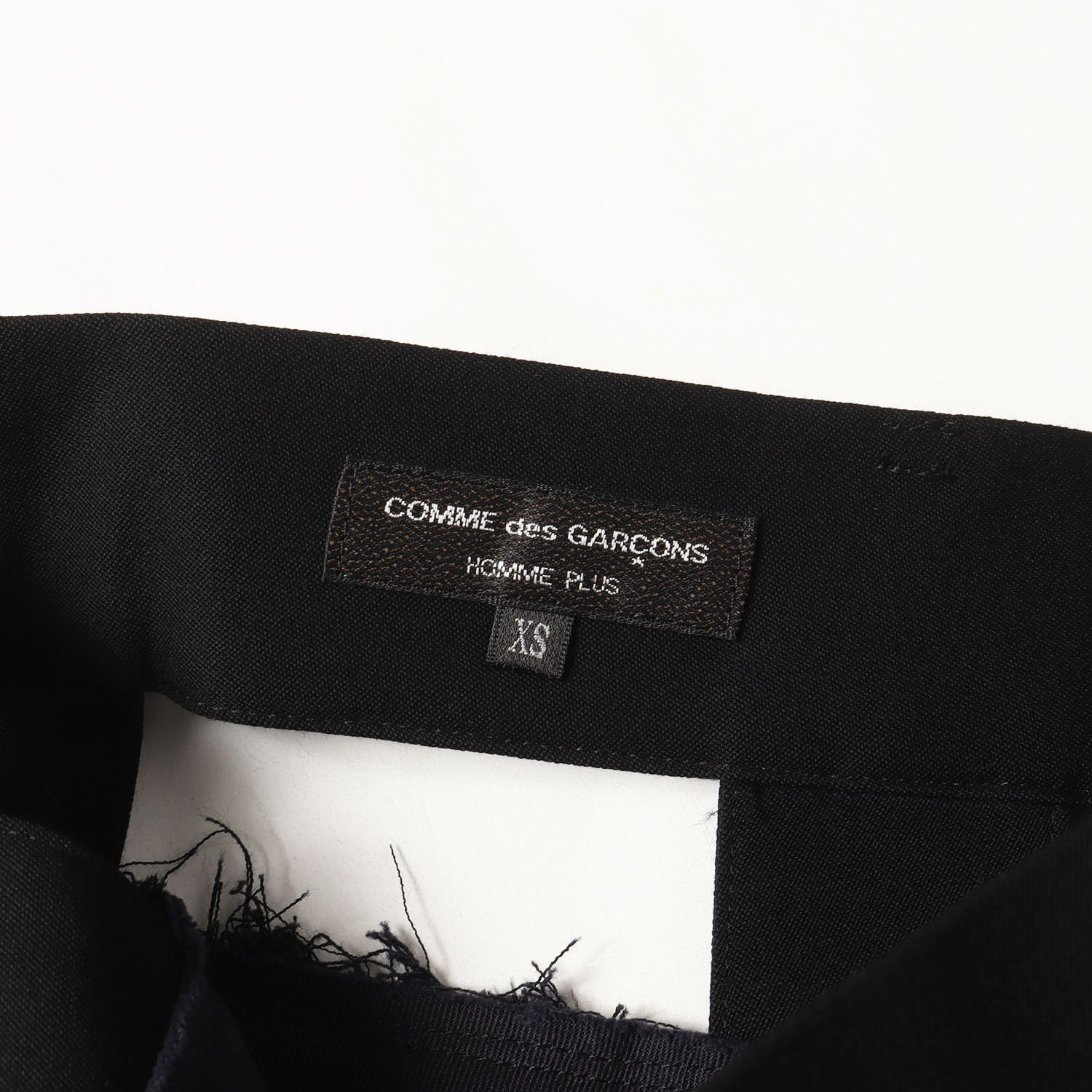 Comme des Garcons Homme Plus Pants Waist Cutout Wool Slacks Size US 30 / EU 46 - 3 Thumbnail