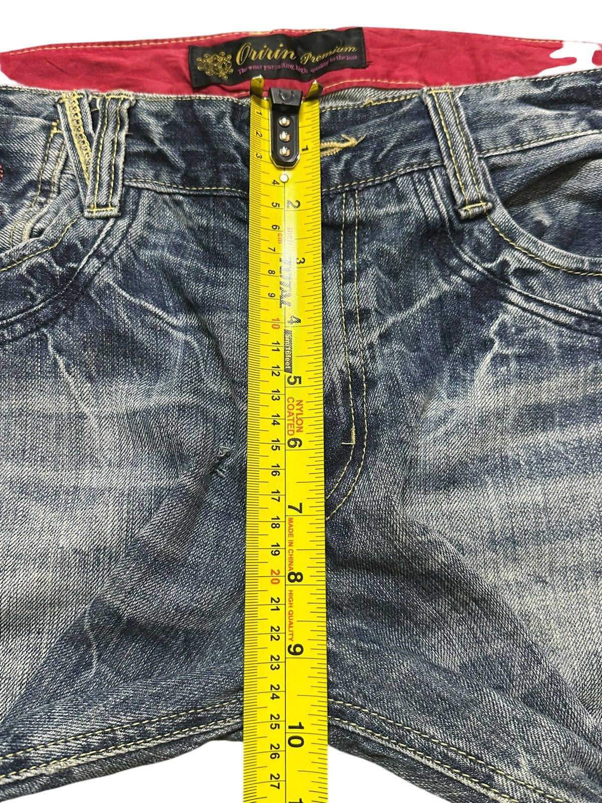 Japanese Brand Vintage Japanese Brand Blue Thunder Wash Style Loose Jeans Size US 34 / EU 50 - 14 Thumbnail