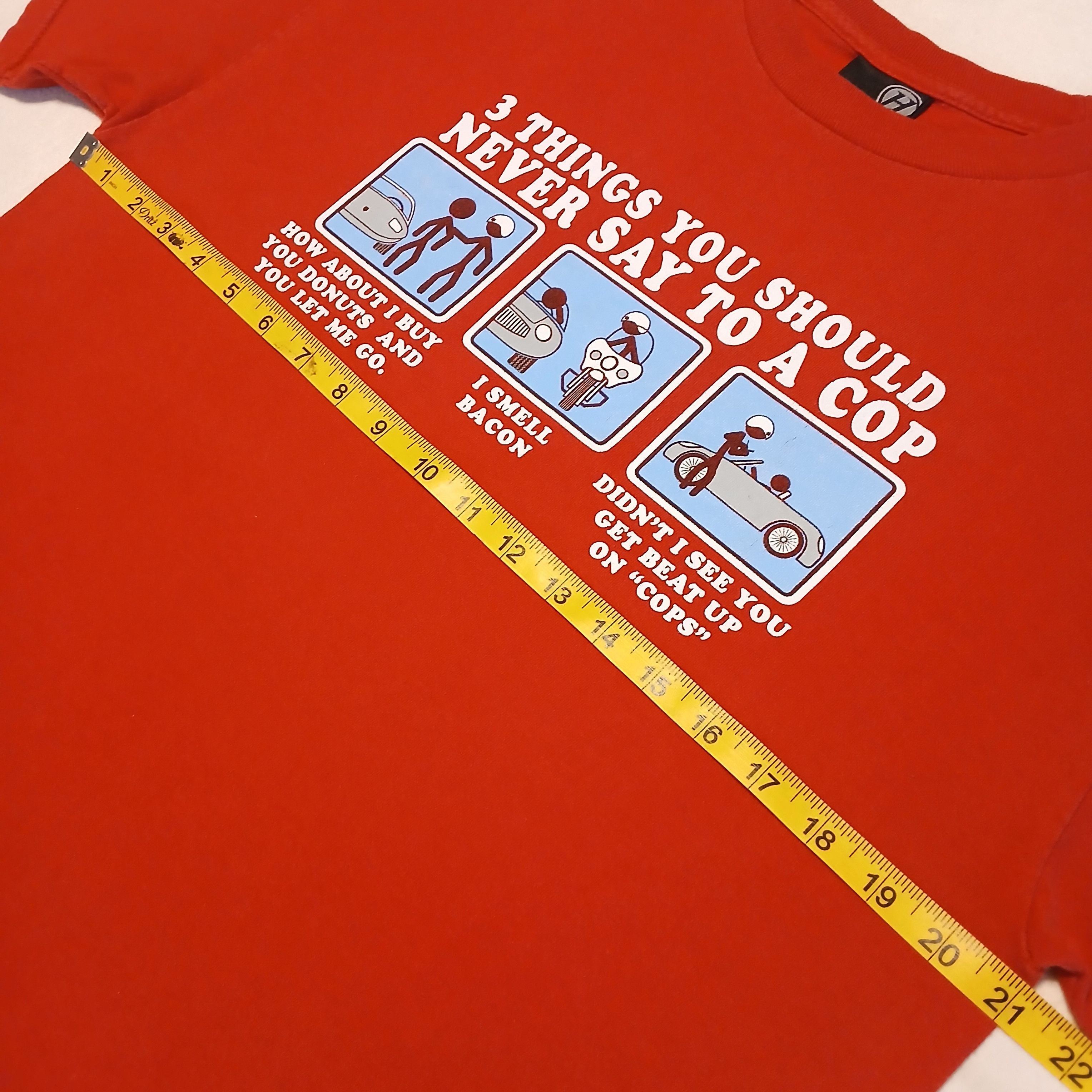 ODM × Vintage Y2k Hybrid Tees U Should Never Say To A Cop T-shirt Size L Size US L / EU 52-54 / 3 - 4 Thumbnail