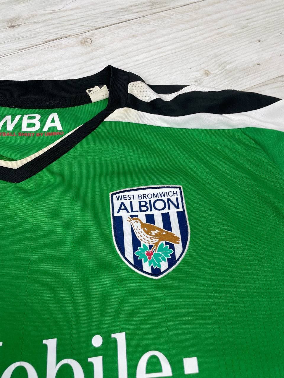 Umbro West Bromwich Albion 2008 2009 Goalkeeper Shirt Jersey 3XL Size US XXL / EU 58 / 5 - 4 Thumbnail