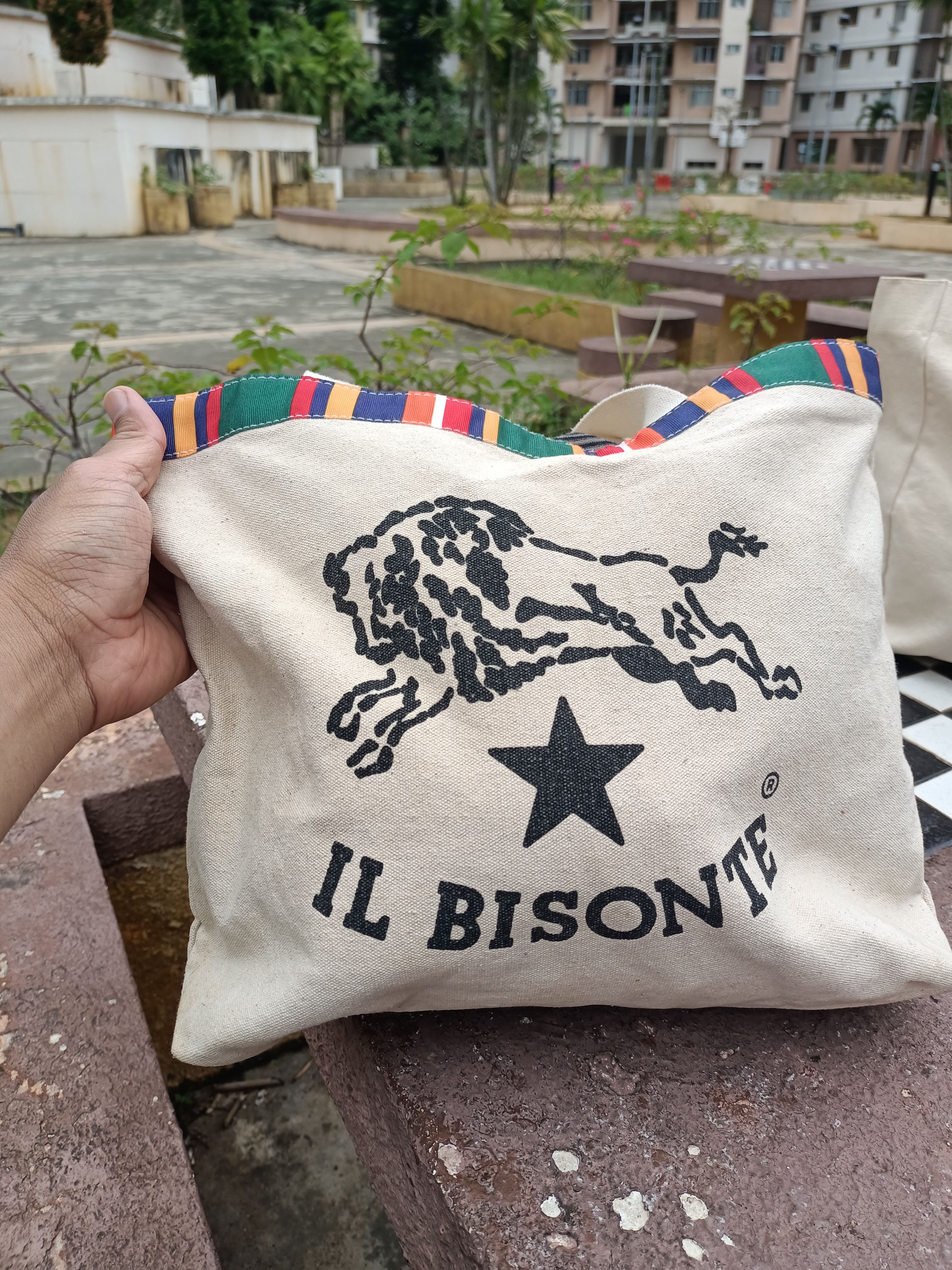 Il Bisonte IL Bisonte duck canvas tote bag combo 2pc Size ONE SIZE - 3 Thumbnail