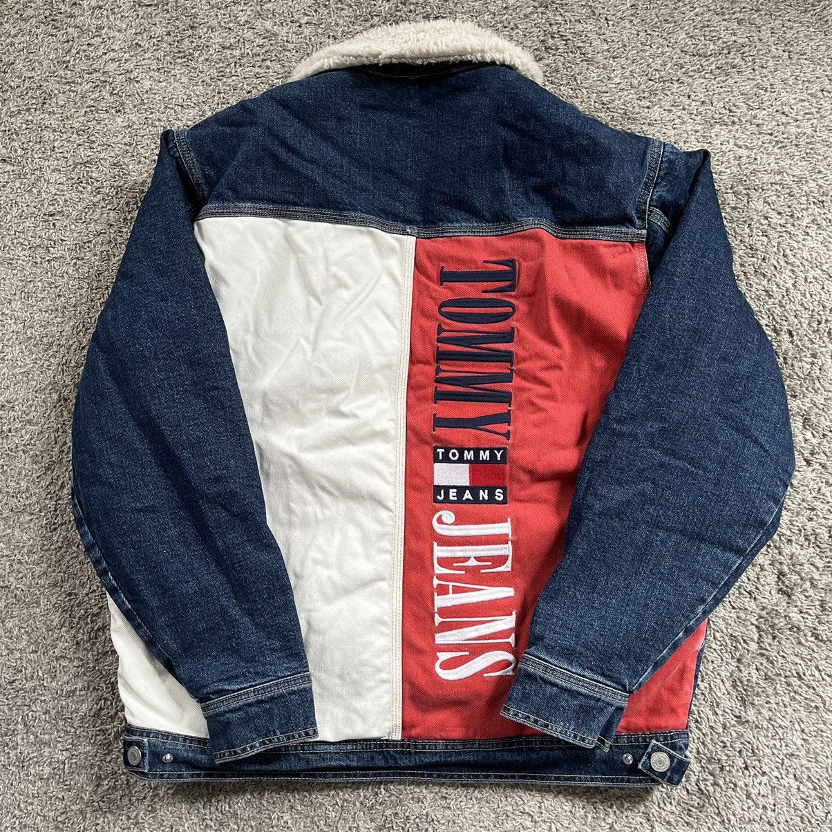 Jacket jeans tommy hilfiger on sale