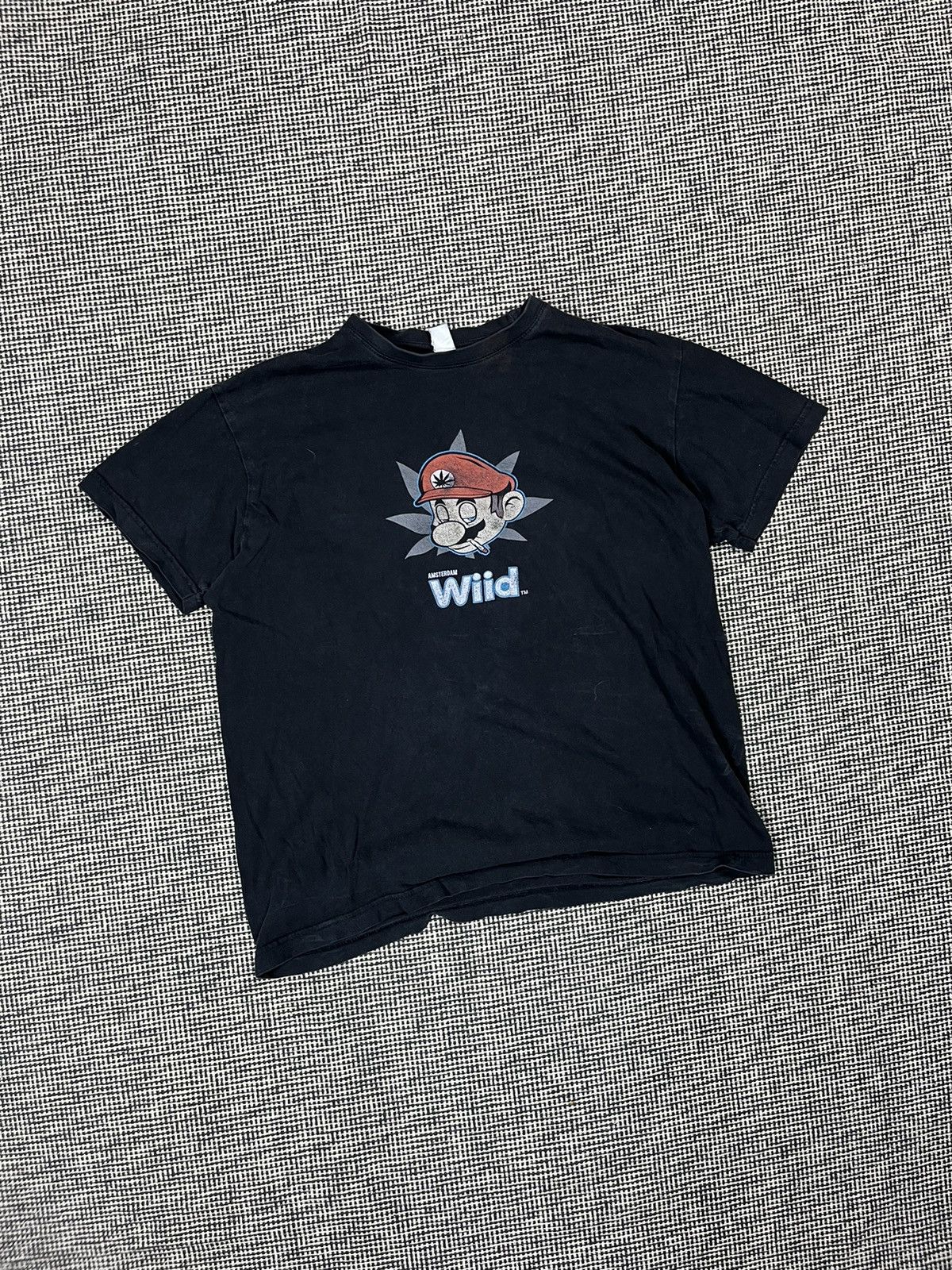 Other fade Nintendo wiid weed 420 humor funny tee Size US M / EU 48-50 / 2 - 1 Thumbnail
