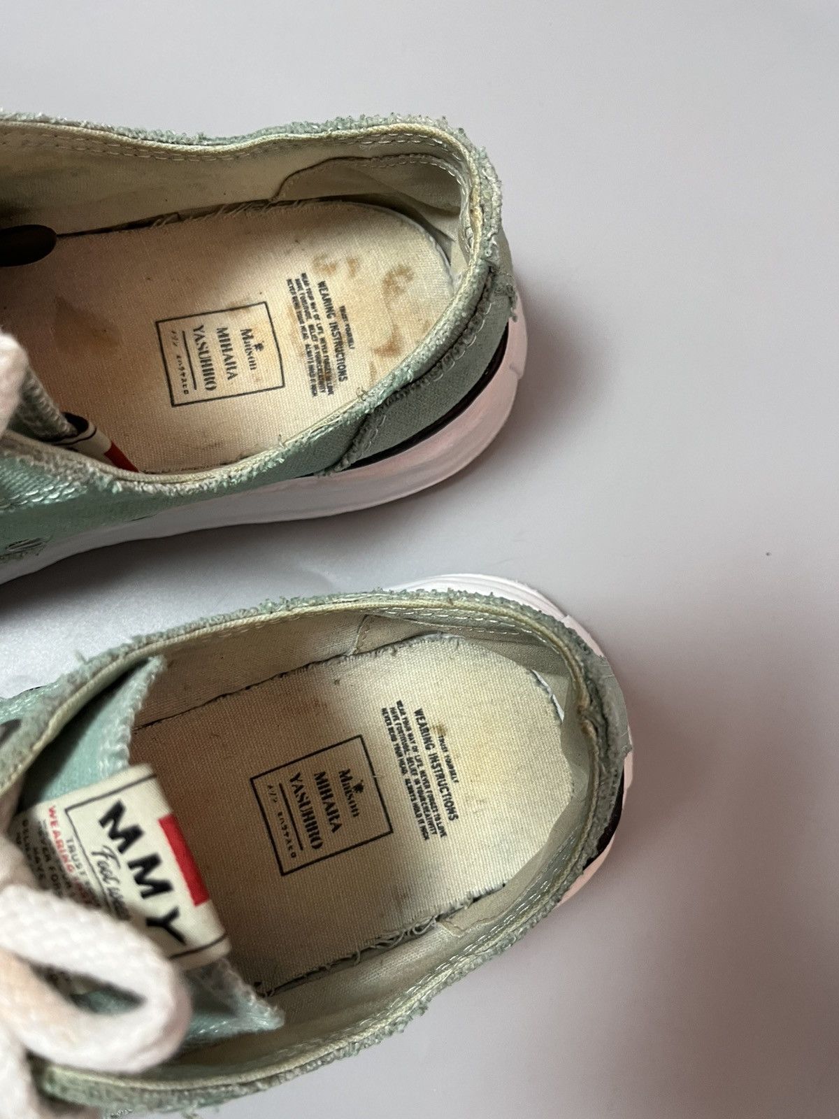 Maison MIHARA YASUHIRO Maison Mihara Yasuhiro Peterson OG sole canvas low top Size US 9 / EU 42 - 4 Thumbnail