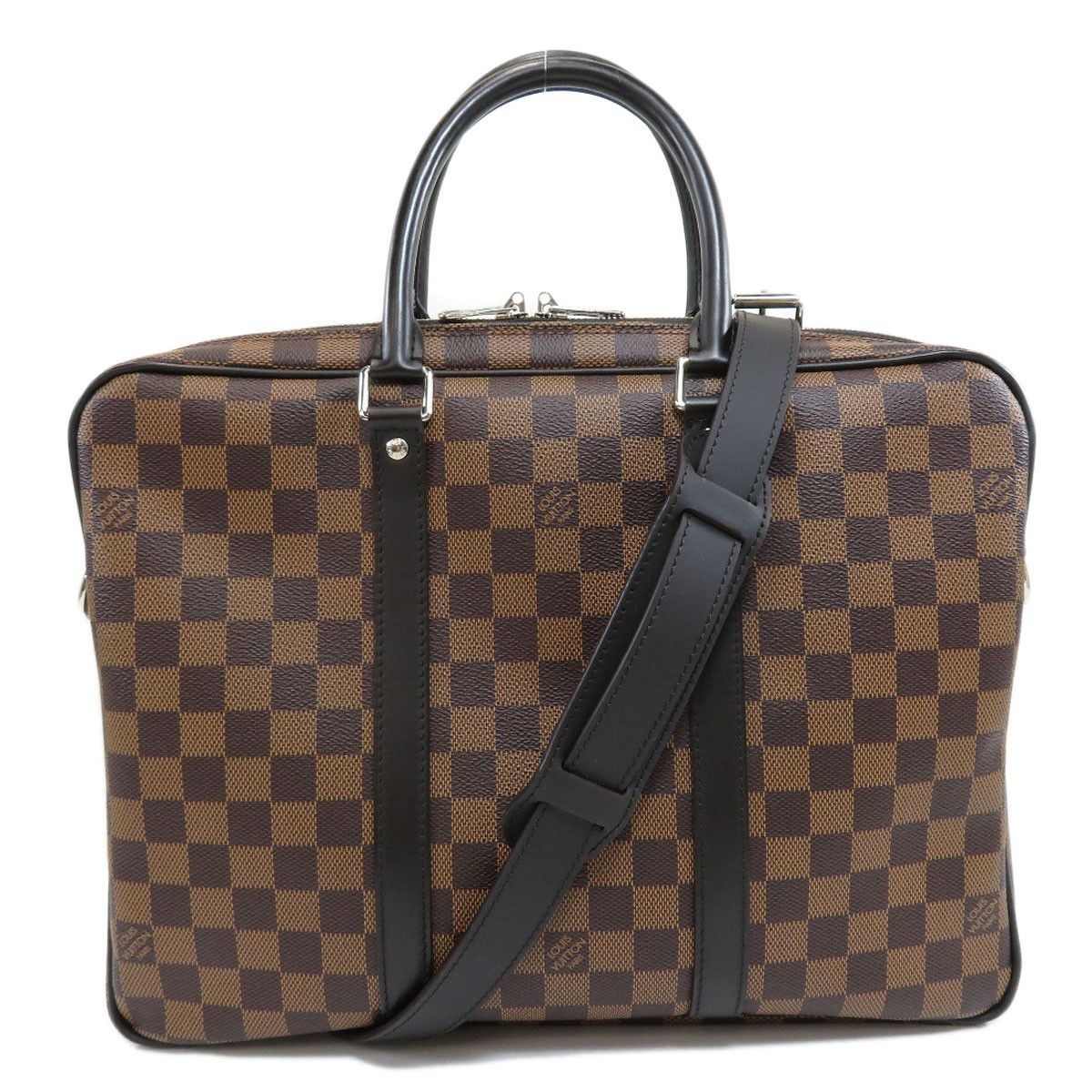 Louis Vuitton DVPM Porte Document Voyage PM Business Bag Damier Canvas