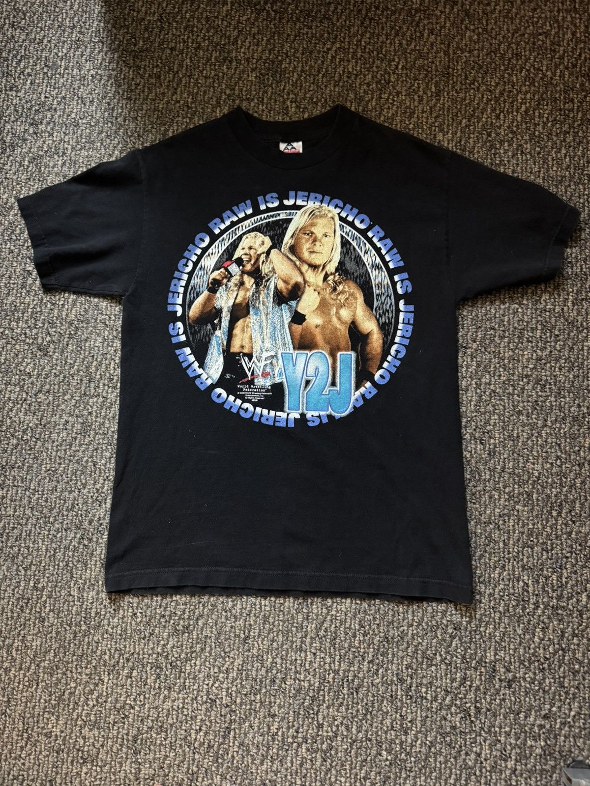 1999 WWF ‘Chris Jericho’ Destroyed T-Shirt