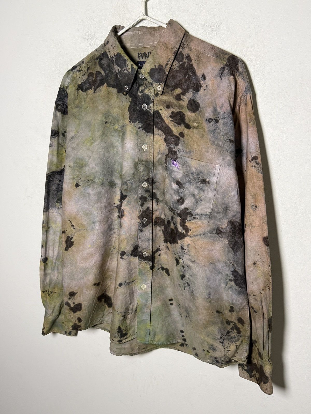 Burberry Vintage Burberrys grunge painters shirt Size US XL / EU 56 / 4 - 2 Thumbnail